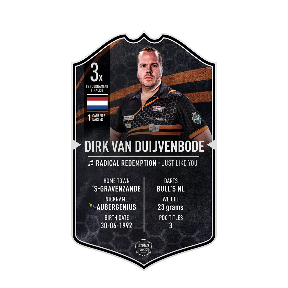 Ultimate Darts Card - Dirk Van Duijvenbode 