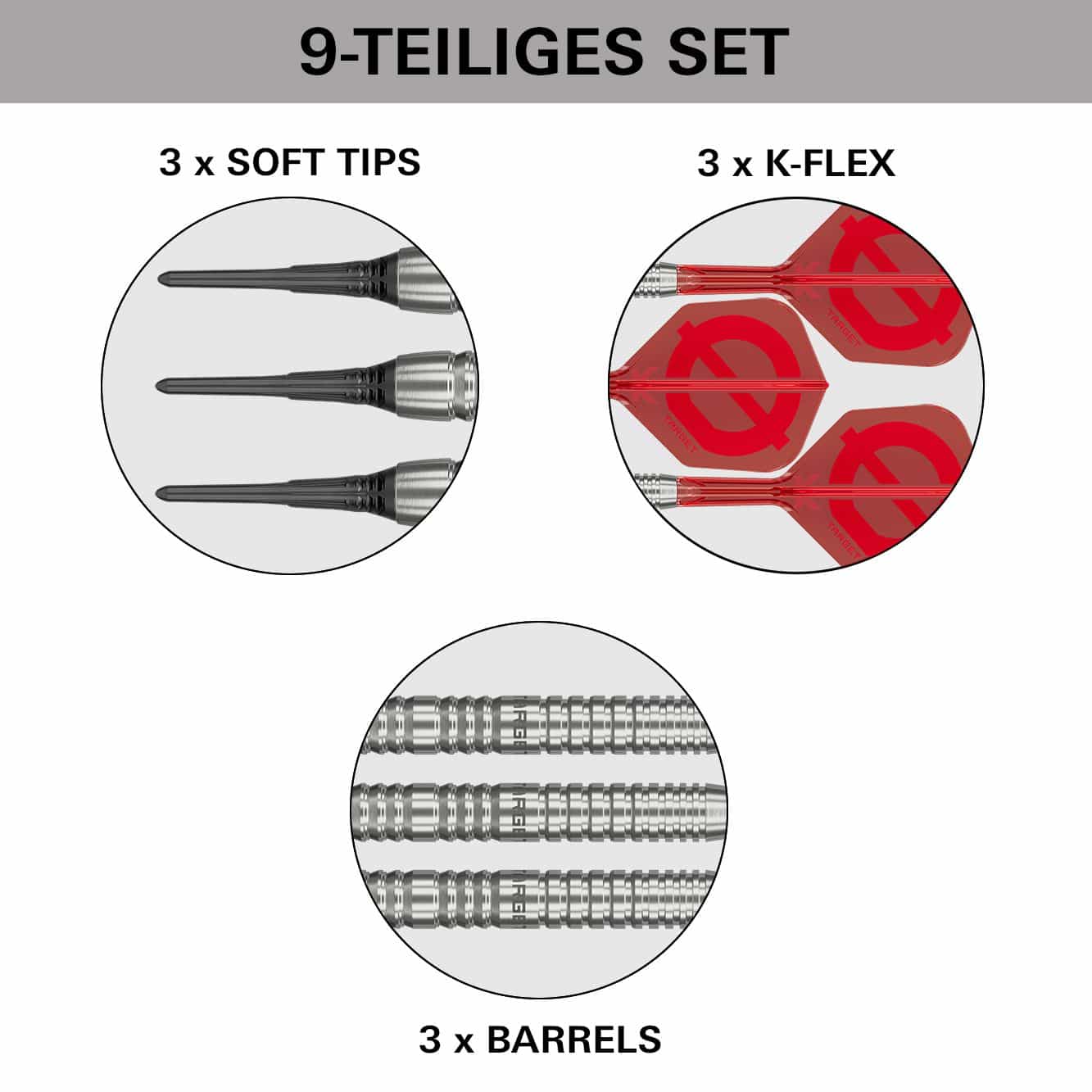Targetová skupina O 12 Softdarts Targetová skupina O 12 Softdarts