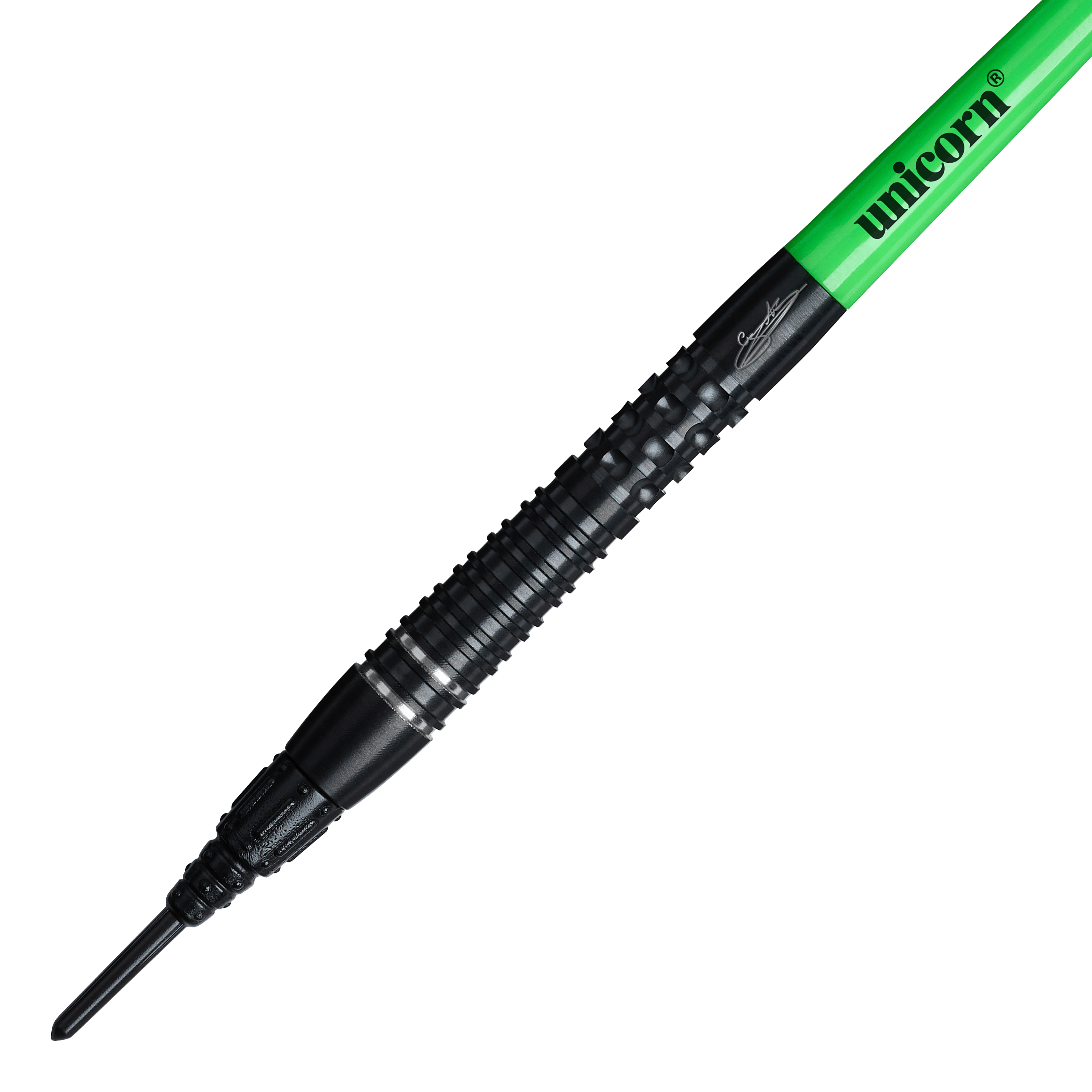 Šipky Unicorn Wraith Gary Anderson Phase 6 Soft - 20g Auf dem Bild sind die Unicorn Wraith Gary Anderson Phase 6 Softdarts - 20g abgebildet. Das Produkt wird aus einer anderen Perspektive gezeigt.