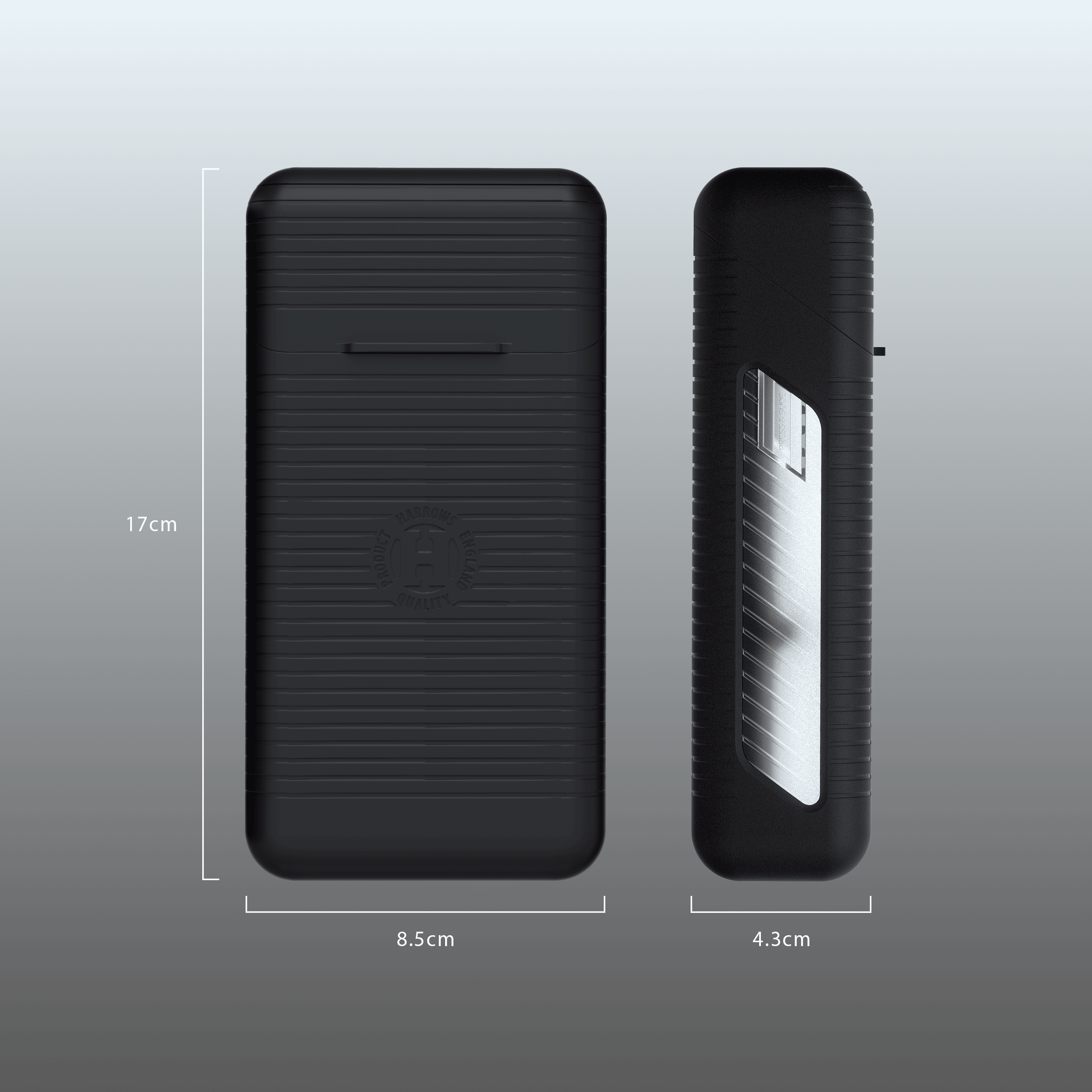 Pouzdro na šipky Harrows Vault Das Bild zeigt ein Dartcase von Harrows in transparenter Ausführung. Es wird als Harrows Vault Dartcase Clear dargestellt.