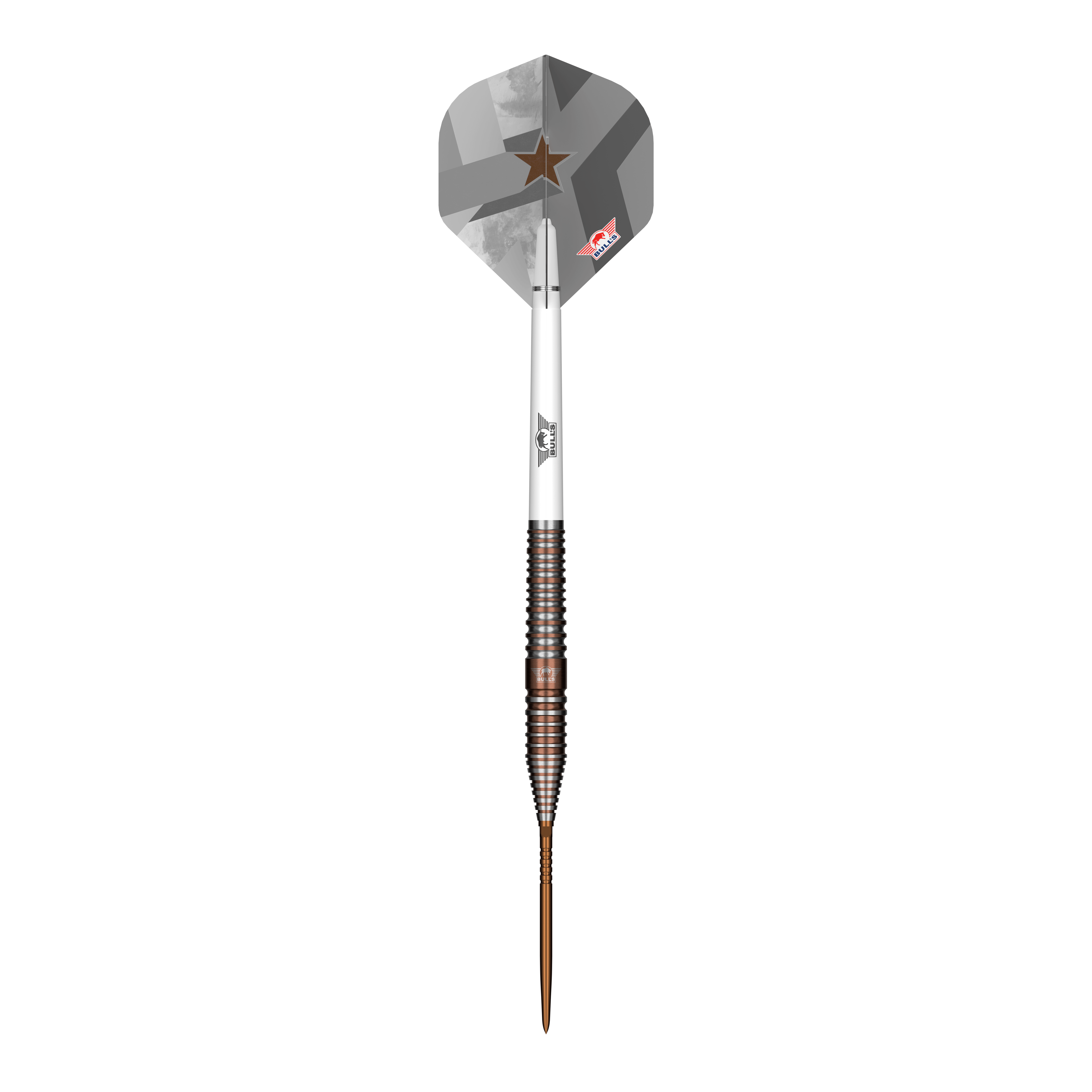Šipky Bulls NL Max Hopp E5 Convertible Point Steel Darts Šipky Bulls NL Max Hopp E5 Convertible Point Steel Darts