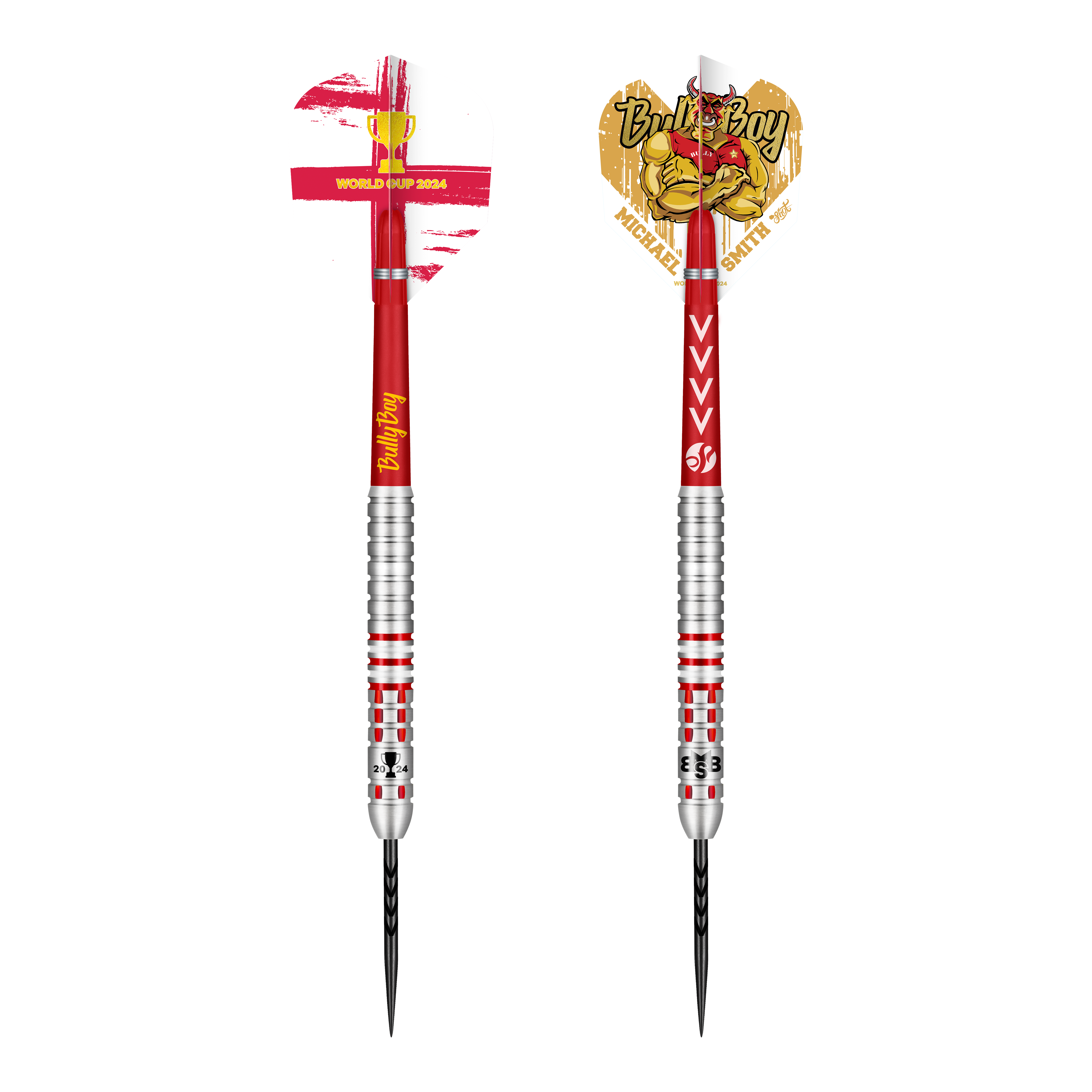 Shot Michael Smith Achieve World Cup 2024 Limited Edition Steeldarts - 24g