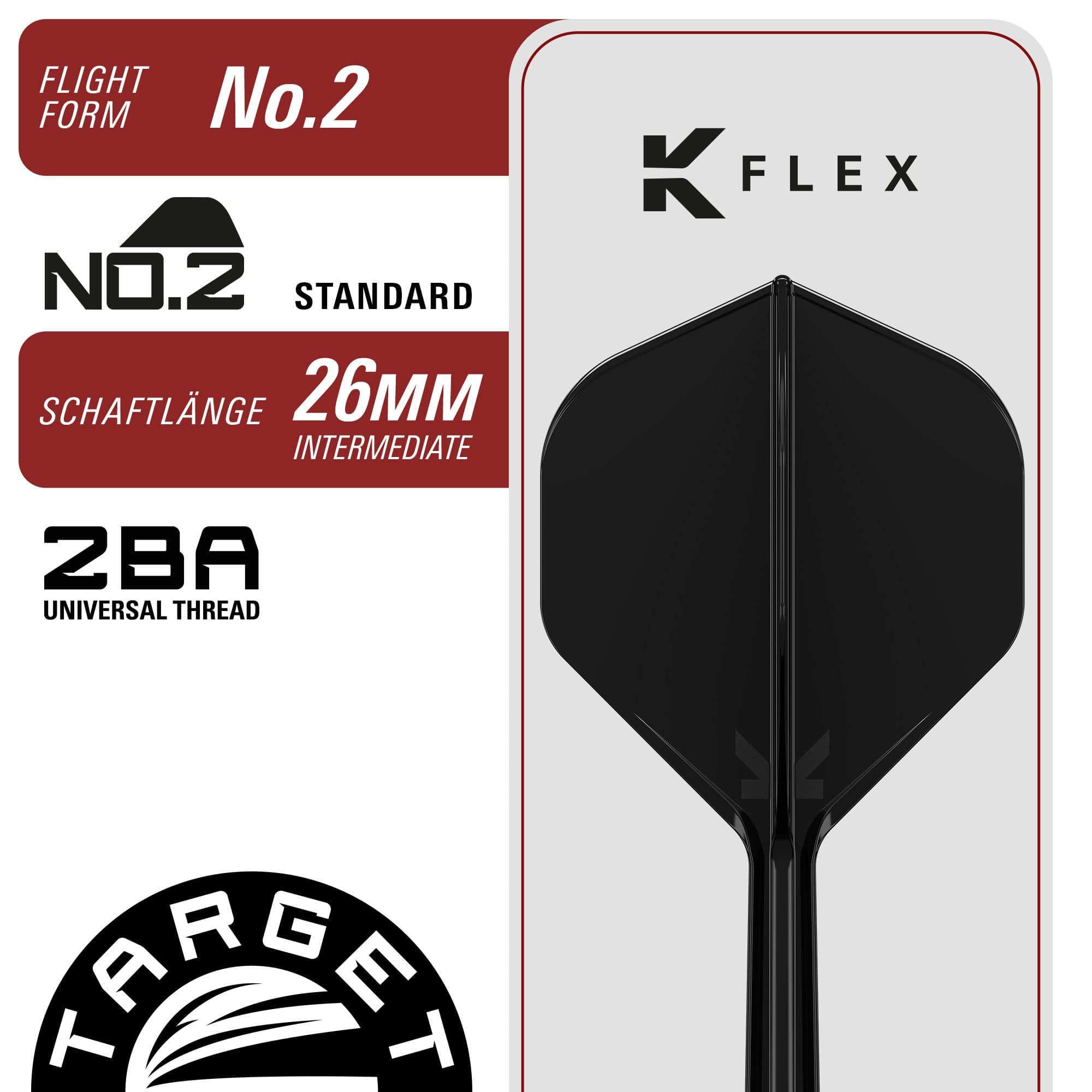 Šipky Target Japan Black Marque Pierce Swiss Point Steel Darts Das Produktbild stellt die Target Japan Black Marque Pierce Swiss Point Steeldarts dar. Sie sind optimal für präzises Dartspiel geeignet.