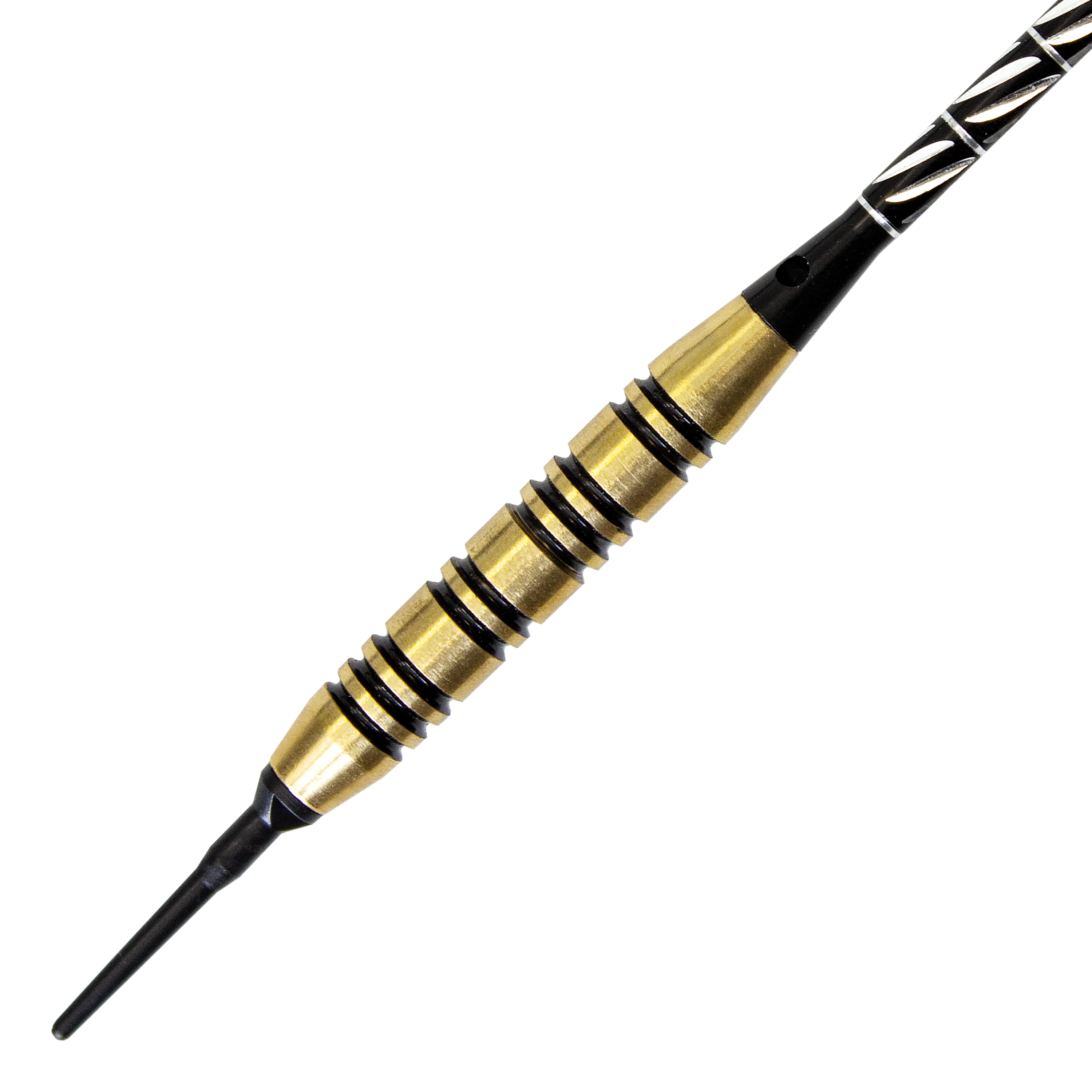 McDart Black Stripe Brass Softdarts - 17g