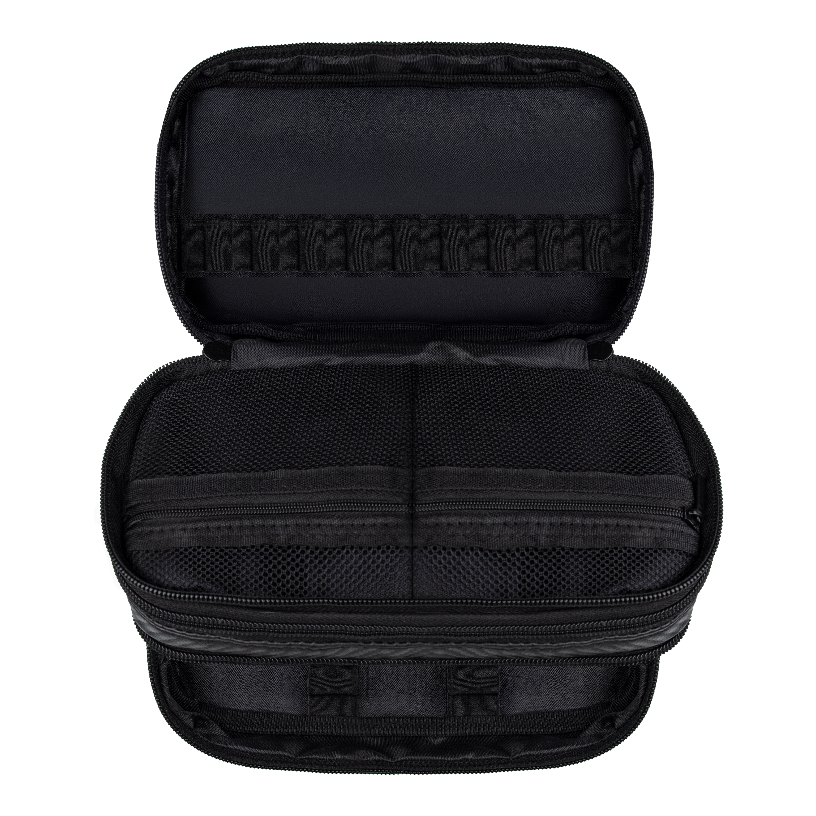 Zu sehen ist das Bulls NL Carbon Wallet. Es eignet sich ideal zum Transport und zur Aufbewahrung von Dartzubehör.