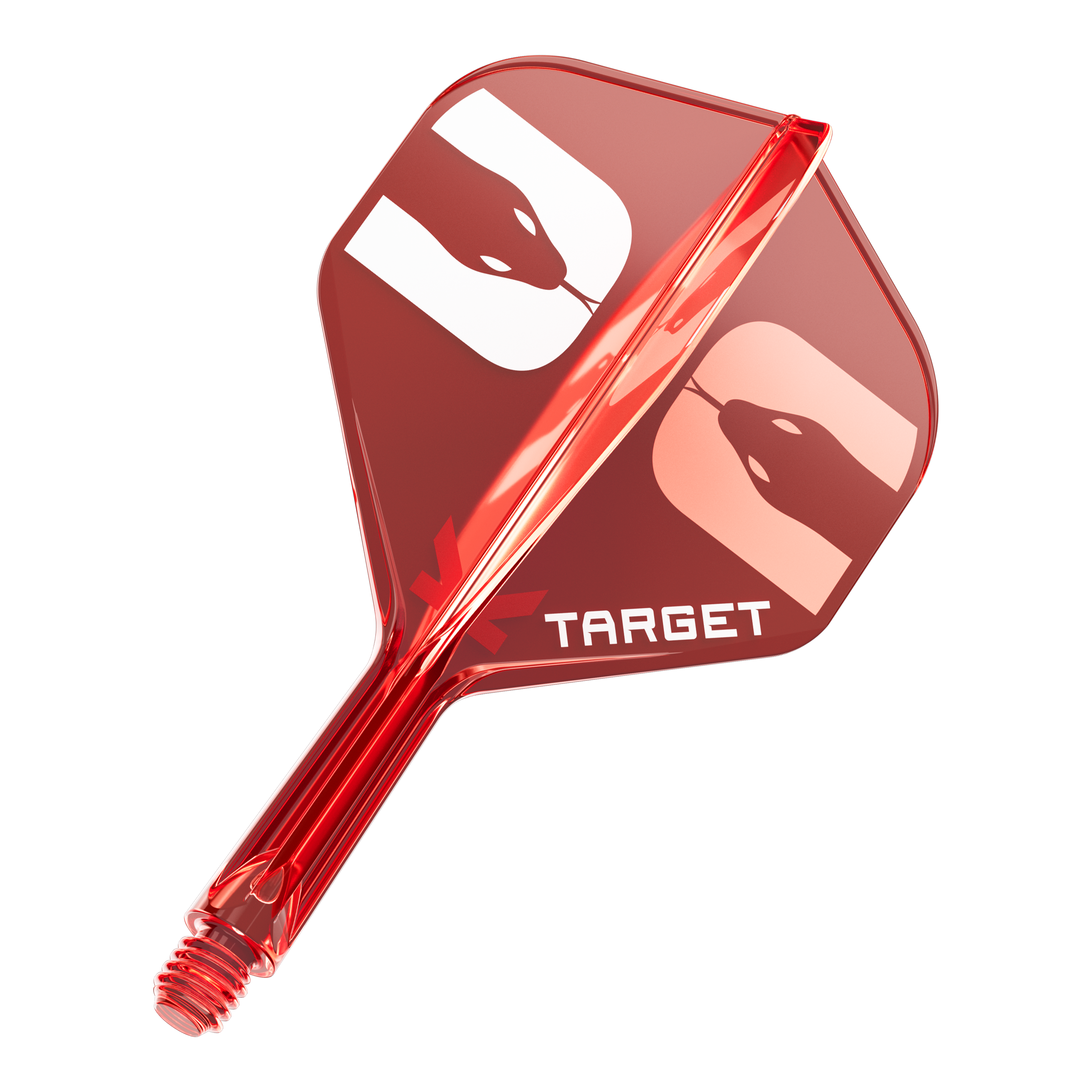 Target K-Flex Nathan Aspinall No2 Standardní letky Das Bild zeigt ein Dart-Flight-System. Es ist das Target K-Flex Nathan Aspinall No2 Standard Flight-System mit einer Länge von 19mm als Einzelstück.
