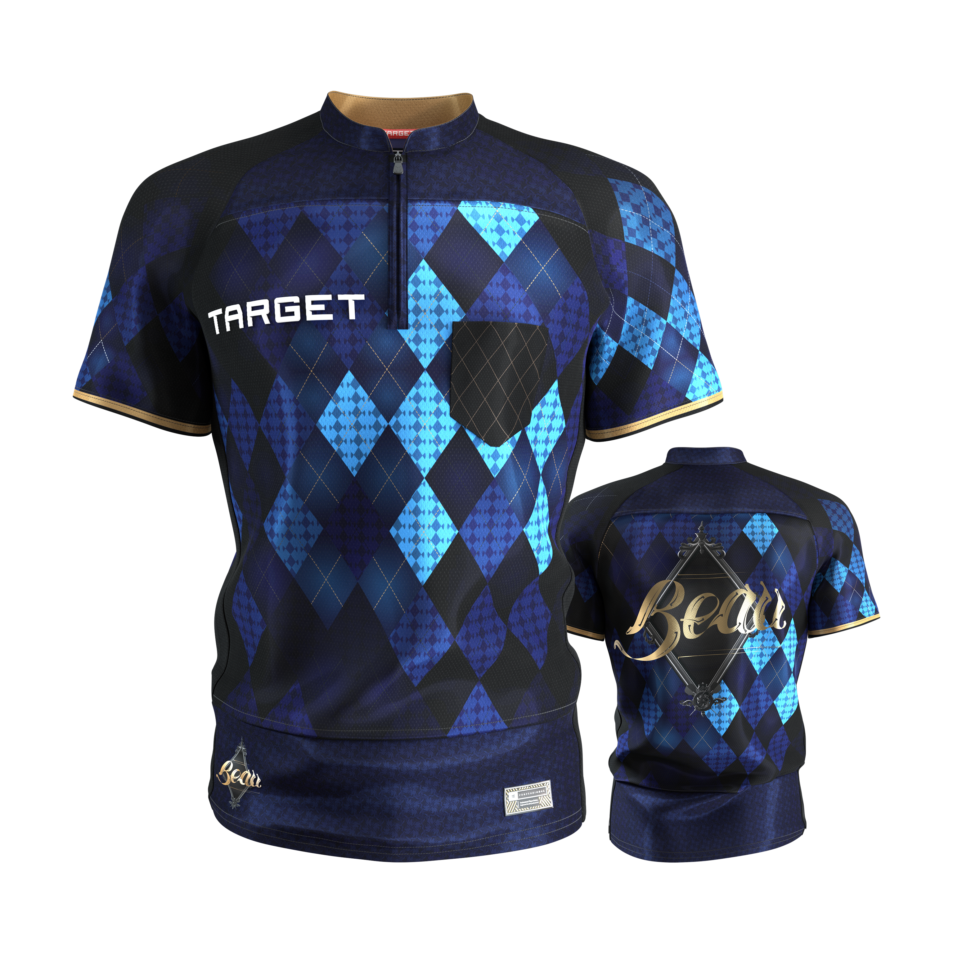 Tričko Target Beau Greaves s logem 2027 Das Bild zeigt das Target Beau Greaves Dartshirt 2027. Es handelt sich um ein Dartshirt des Herstellers Target.