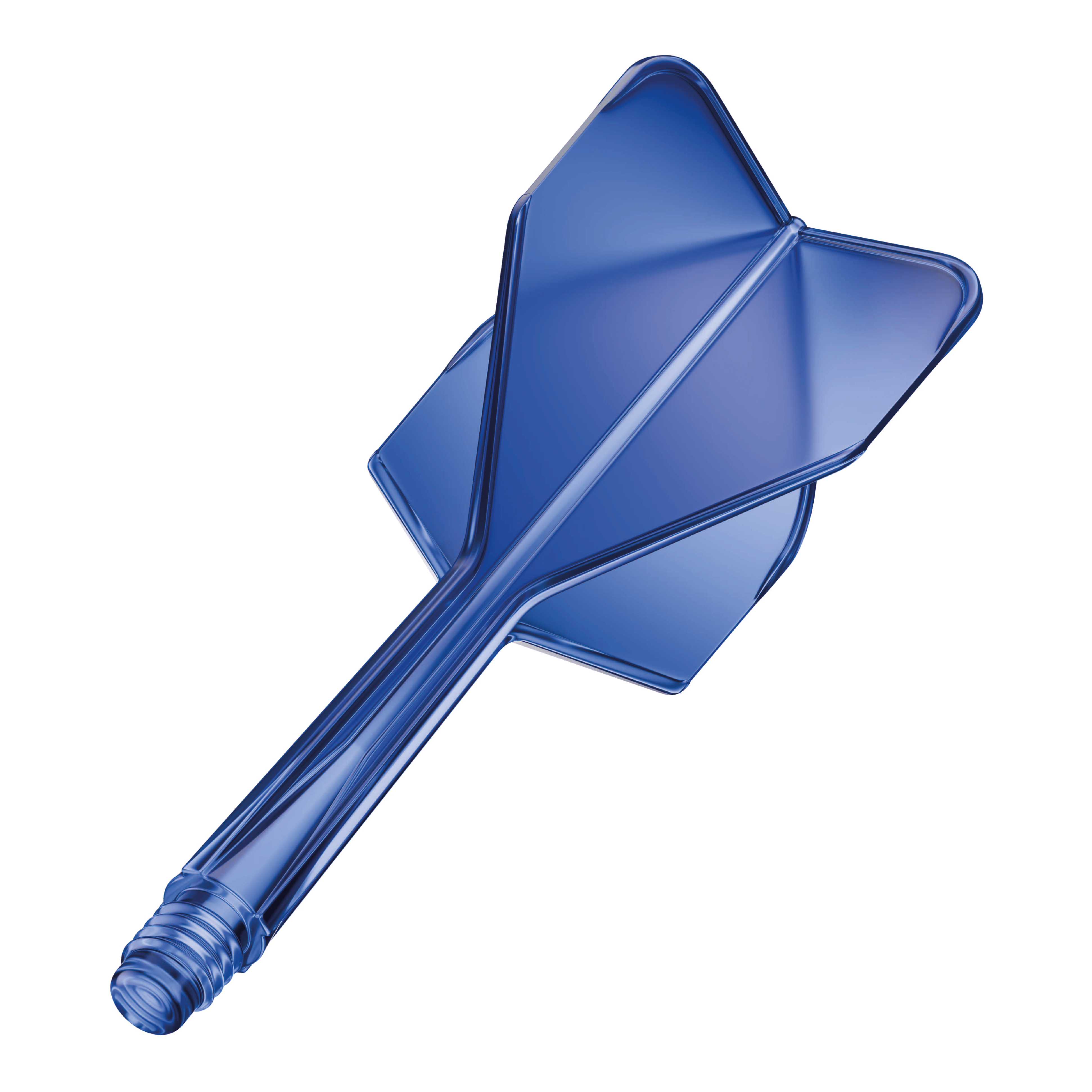 Systém letmých hřídelí GOAT A1R No6 - modrý Das Bild zeigt das Produkt "GOAT A1R No6 Flight-Shaft-System" in Blau. Es handelt sich um einen einteiligen Flight-Shaft für Darts.