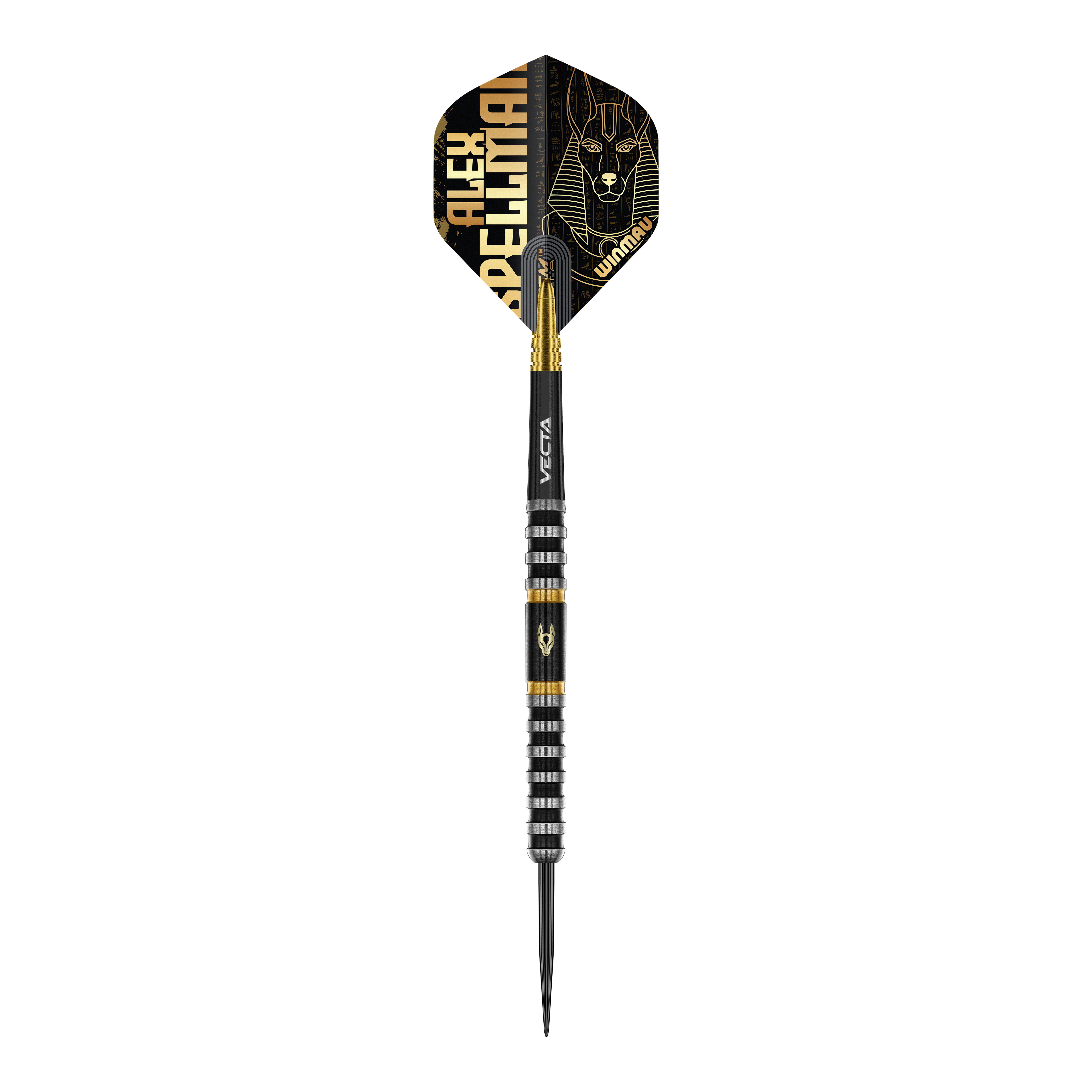 Ocelové šipky Winmau Alex Spellman Dieses Bild zeigt die Winmau Alex Spellman Steeldarts aus einer anderen Perspektive. Sie sind speziell für hohe Leistung konzipiert.