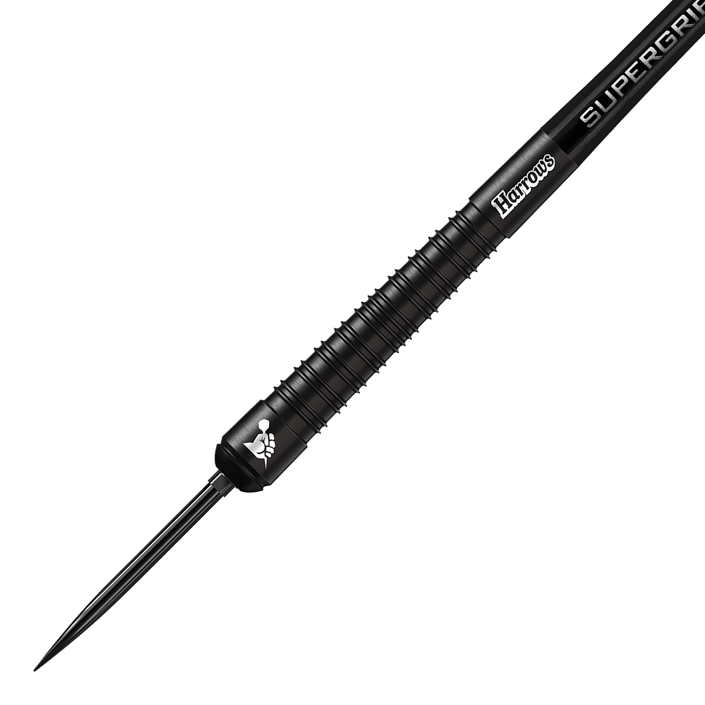 Šipky Harrows Supergrip 90 Black Edition s rychlopohyblivou ocelí