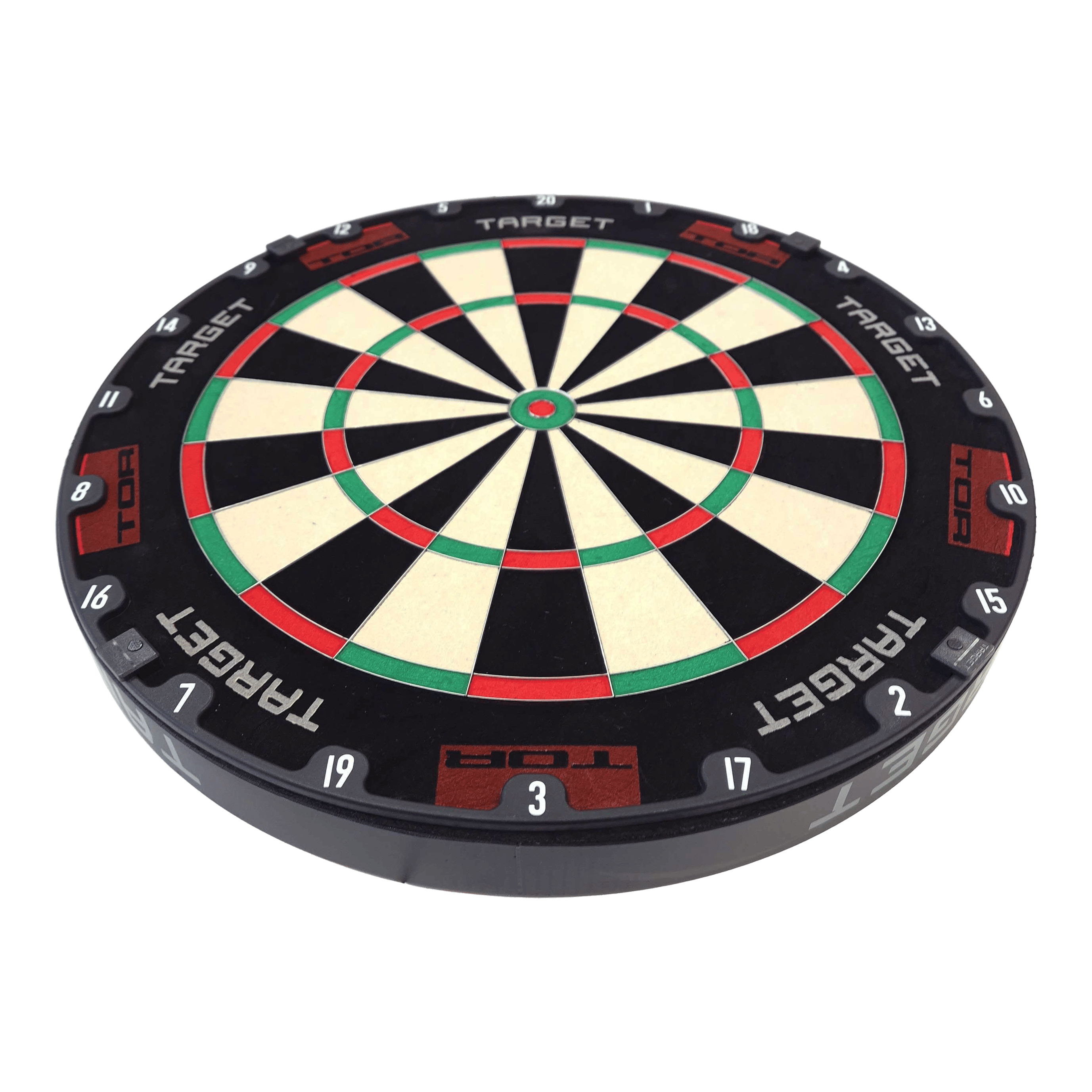 Ocelový terč Target TOR Ein weiteres Target TOR Steeldartboard ist dargestellt. Die Oberfläche ist gut strukturiert.