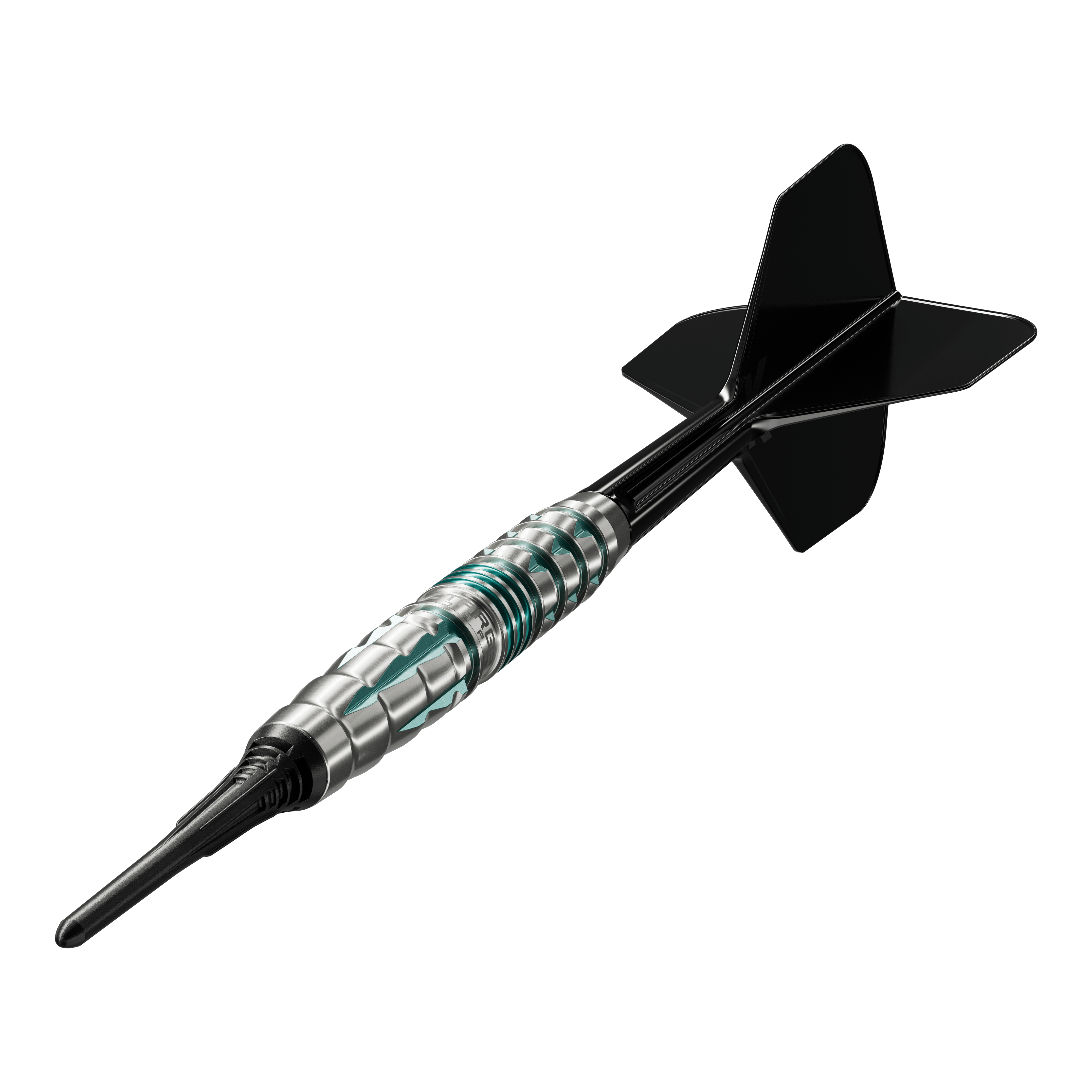 Měkké šipky Target Black Marque Pierce - 18,5 g Auf dem Foto ist das Produkt Target Black Marque Pierce Softdarts - 18,5g zu sehen. Diese Darts haben ein elegantes Design und eignen sich ideal für Softdart-Liebhaber.