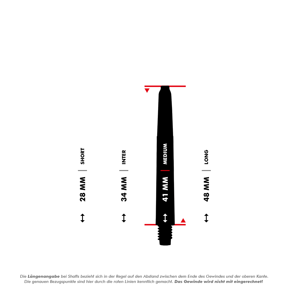 McDart Scope Nylon Shafts