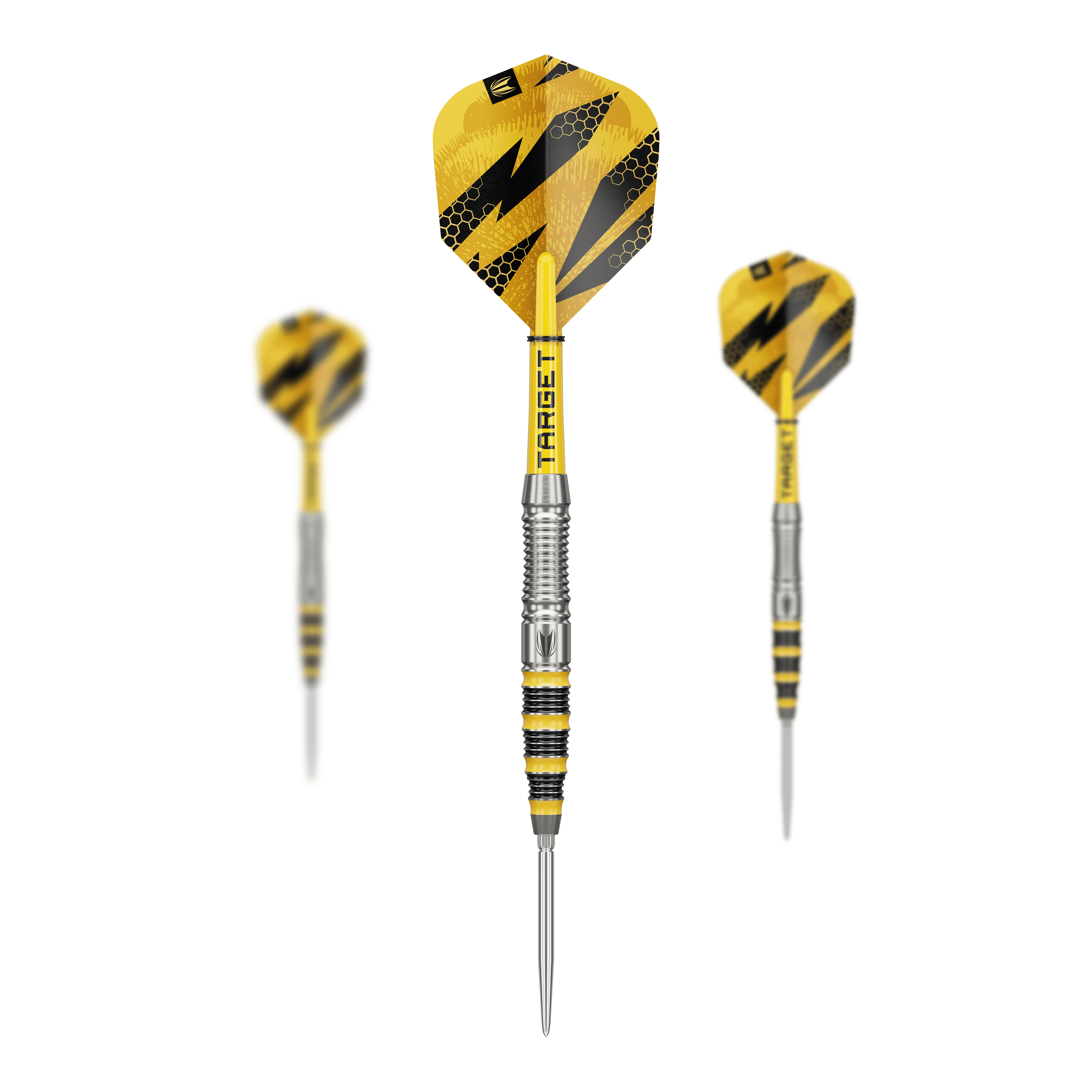 Ocelové šipky Target Buzz 03 Swiss Points Abgebildet ist das Target Buzz 03 Swiss Points Steeldarts Set. Die Darts sind für das Steeldart-Spiel geeignet.