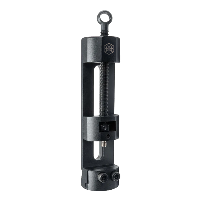 Caliburn Professional Darts Repointing Tool - Spitzenwechsler wird auf dem Bild gezeigt. Dieses Werkzeug dient zum Wechseln der Spitzen bei Dartpfeilen.