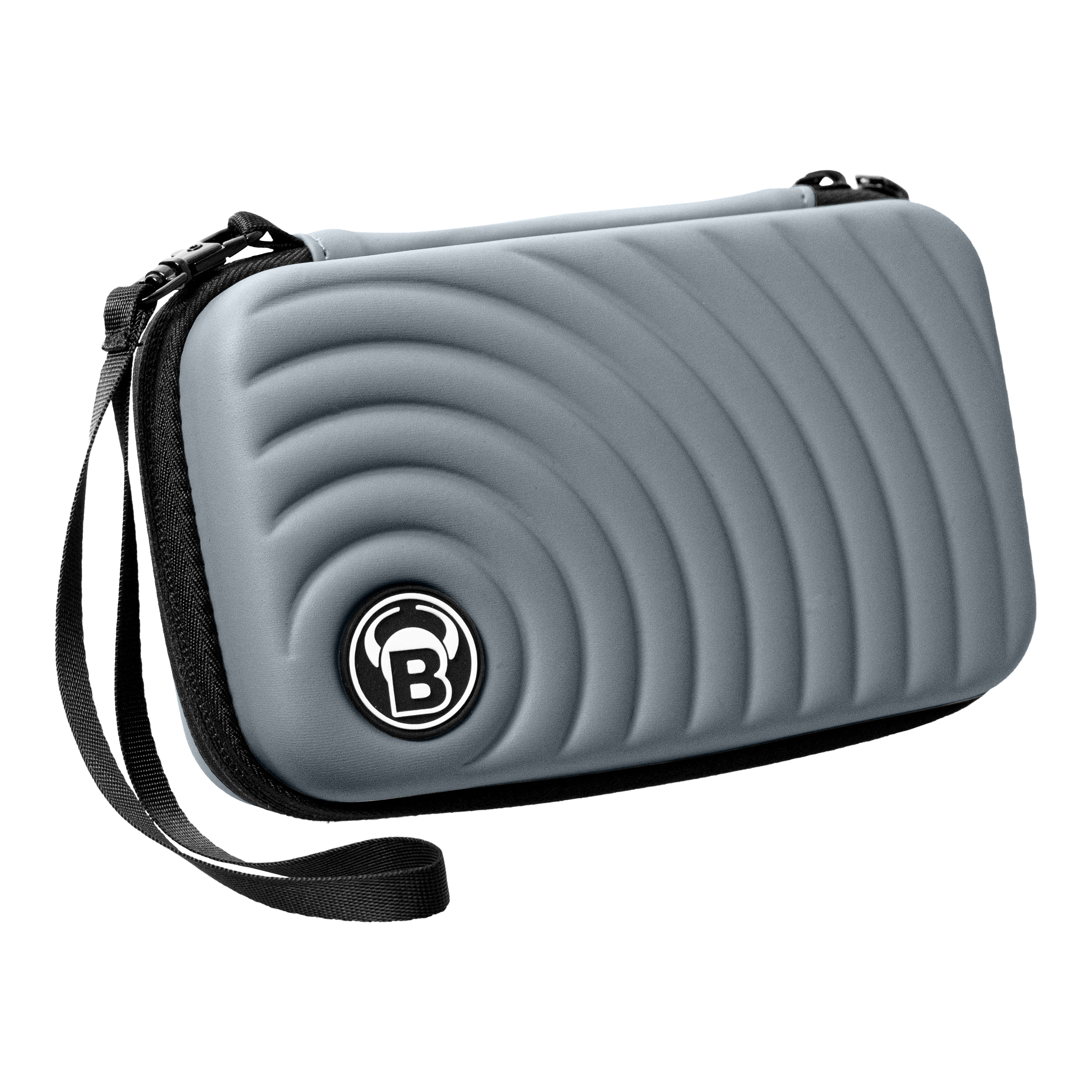 Pouzdro na šipky Bulls Orbis XL - šedé Das Produkt Bulls Orbis XL Dartcase in Grau ist dargestellt. Dieses große Dartcase bietet viel Platz für Darts und Zubehör.