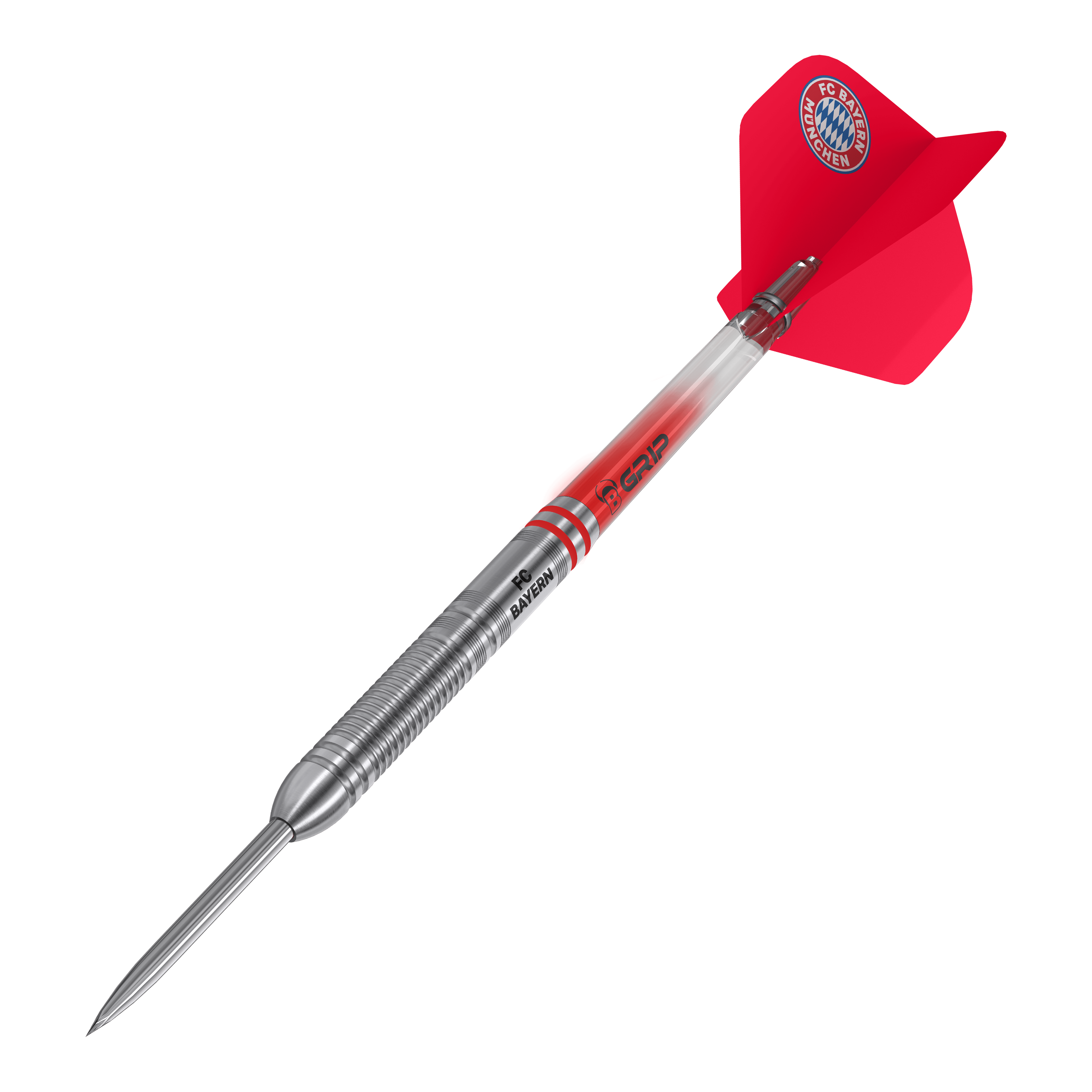 Bulls FC Bayern Mnichov Tungsten Steel Šipky Abgebildet sind die Bulls FC Bayern München Tungsten Steeldarts. Die Darts sind besonders für Fans des FC Bayern gestaltet.