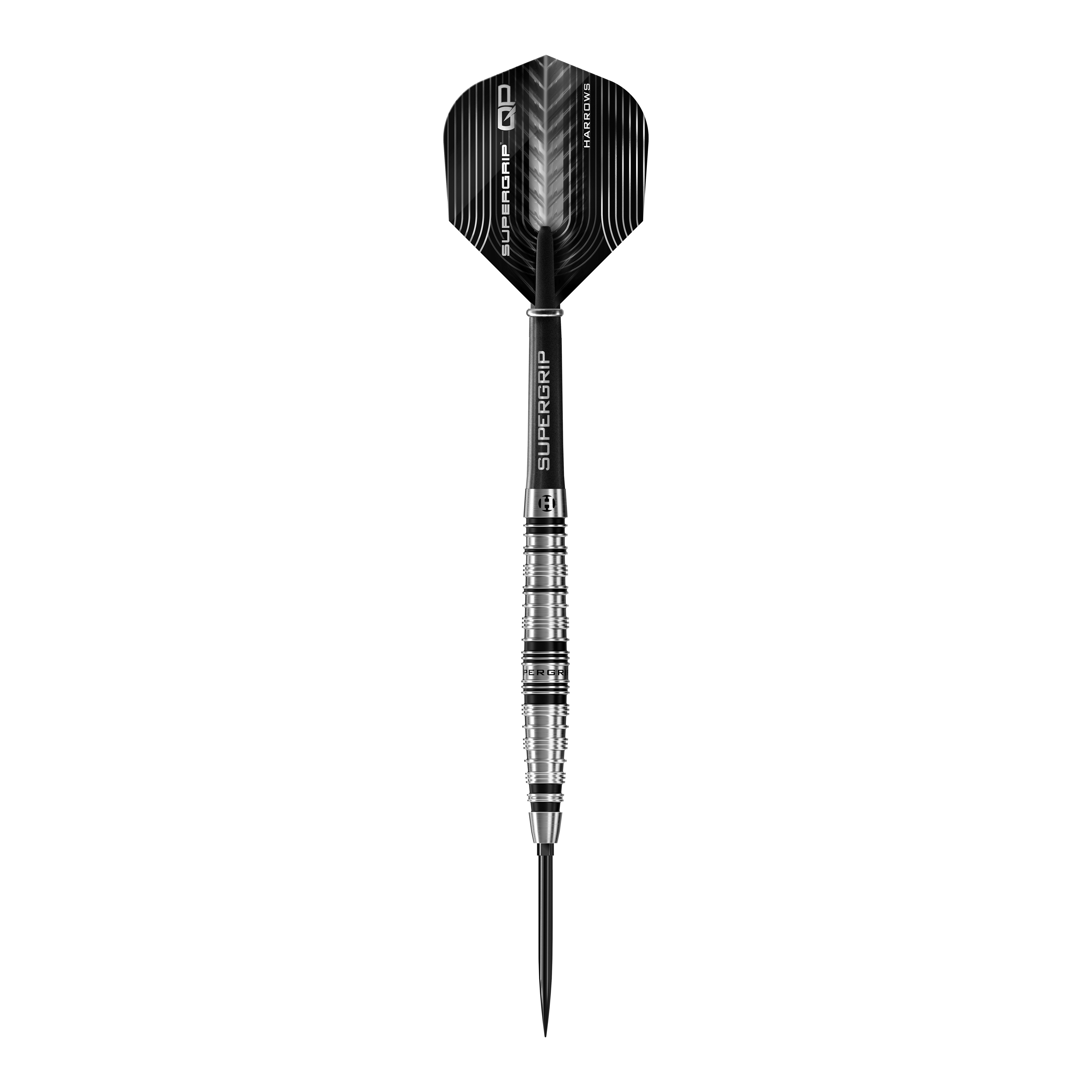 Šipky Harrows Supergrip Torpedo Quick Point ocelové Das Bild präsentiert die Harrows Supergrip Torpedo Quick Point Steeldarts. Sie sind ideal für präzise Würfe und intensiven Einsatz.