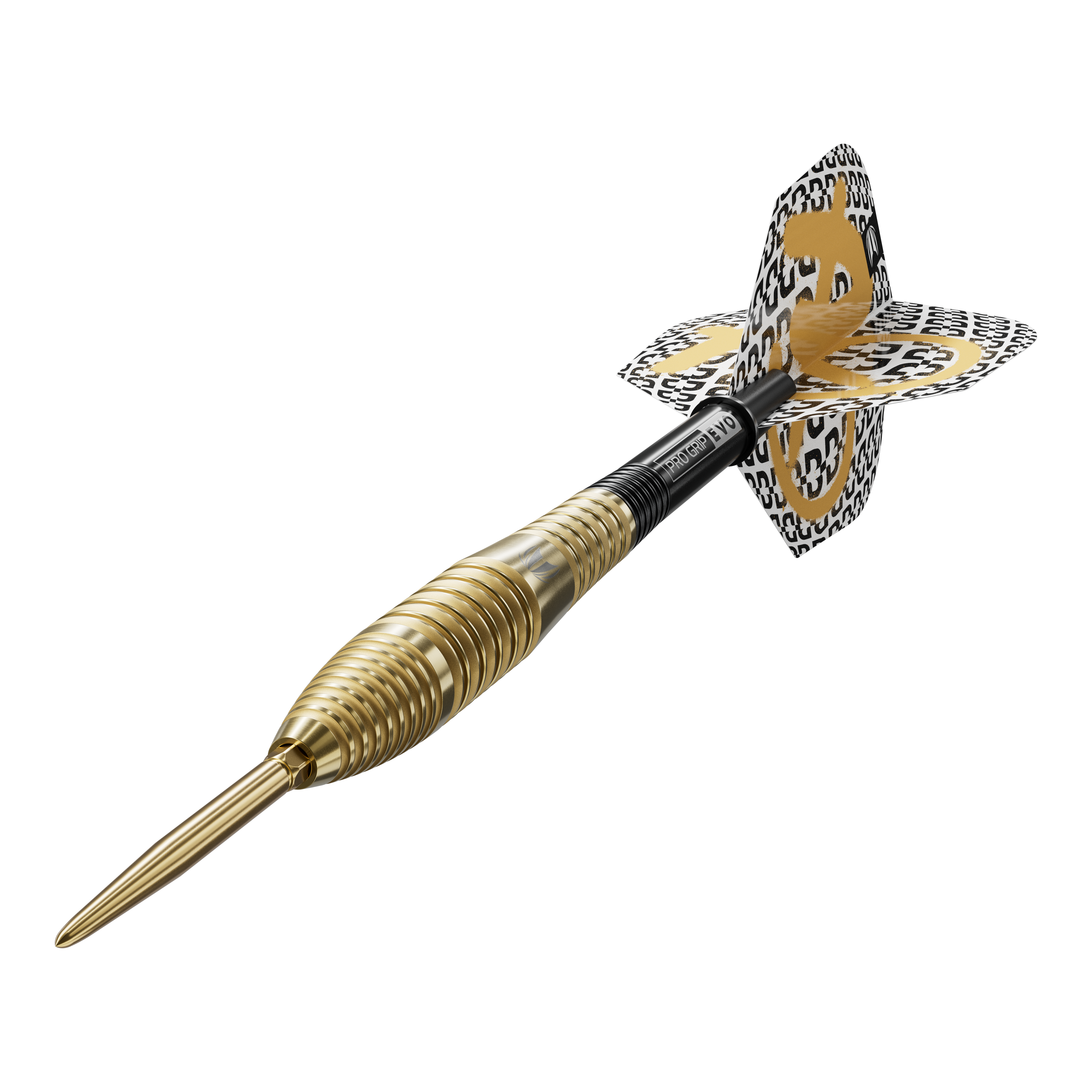 Ocelové šipky Target Bolide Envy 05 Swiss Point Das Foto präsentiert die Target Bolide Envy 05 Swiss Point Steeldarts. Die Dartpfeile sind aus der Nähe fotografiert und wirken hochwertig verarbeitet.