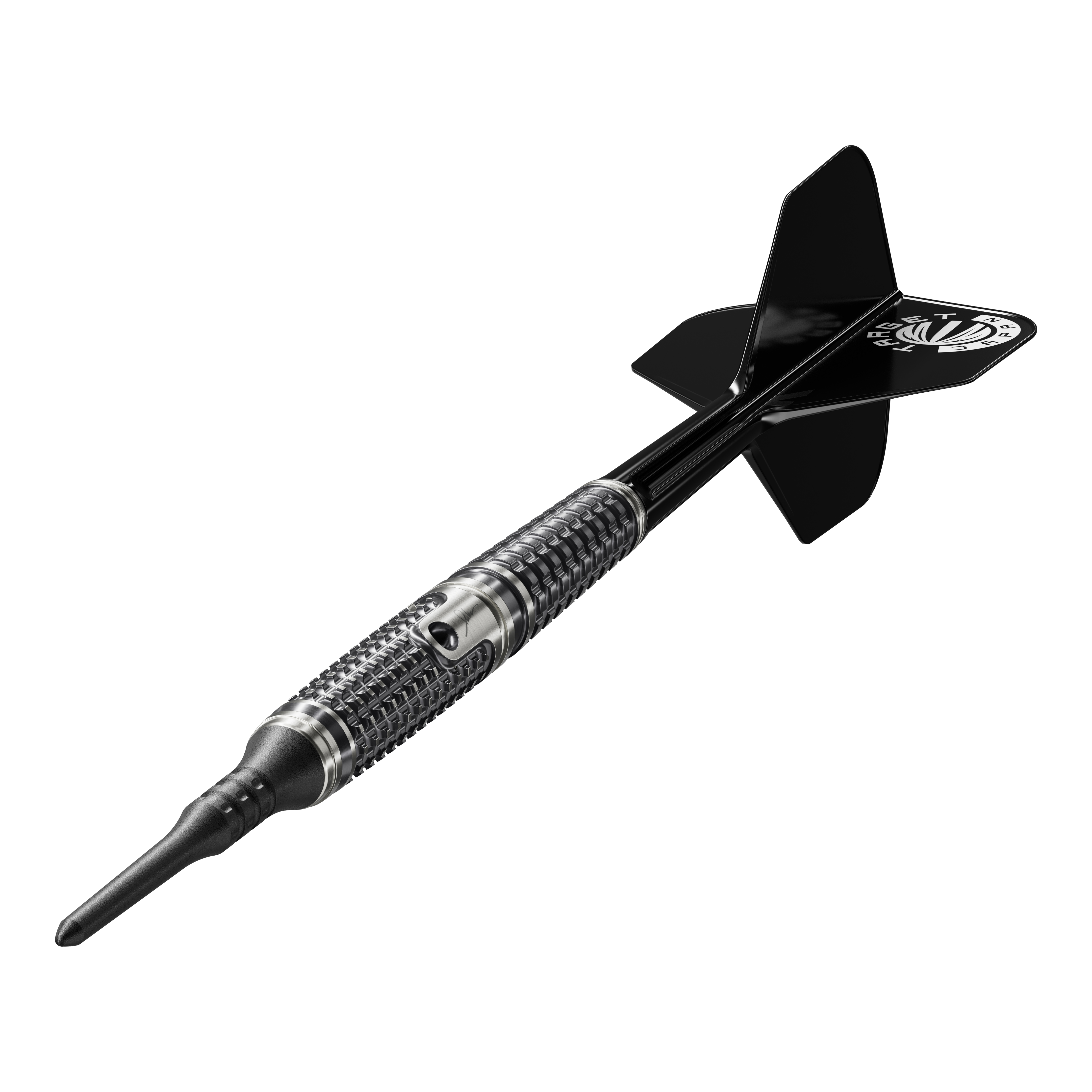 Target Japan Paul Lim The Legend GEN9 Softdarts - 20g Target Japan Paul Lim The Legend GEN9 Softdarts - 20g werden hier aus einem anderen Blickwinkel präsentiert. Das Bild betont die Form und Verarbeitung der Darts.