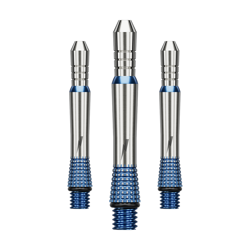 Ein Bild mit dem Dateinamen 380410_Target_Phil_Taylor_Power_Gx2_Titanium_Shafts_224mm_1Set. Es handelt sich vermutlich um ein Set Titan-Dartschäfte.