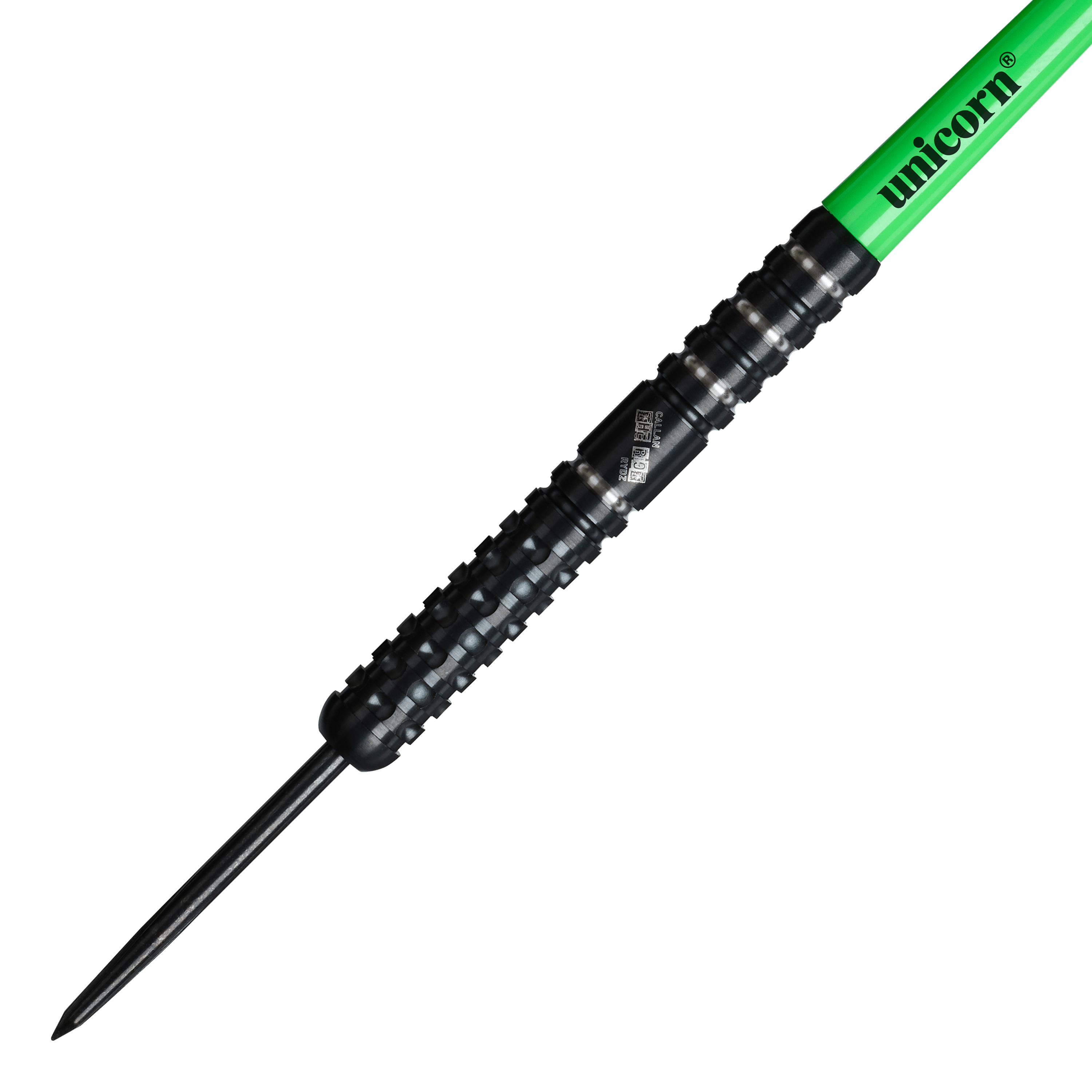 Ocelové šipky Unicorn Wraith Callan Rydz - 23g Hier sind die Unicorn Wraith Callan Rydz Steeldarts - 23g abgebildet. Man erkennt deutlich die Form und das Material des Produkts.