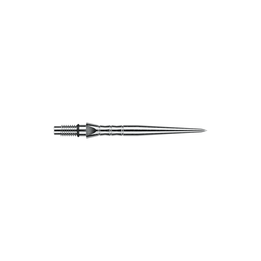Ocelové hroty šipek Winmau Switch Point Wave - stříbrný efekt Hier sieht man Winmau Switch Point Wave Silver Effect Steeldartspitzen mit 26 mm Länge. Die Dartspitzen haben einen silbernen Welleneffekt.