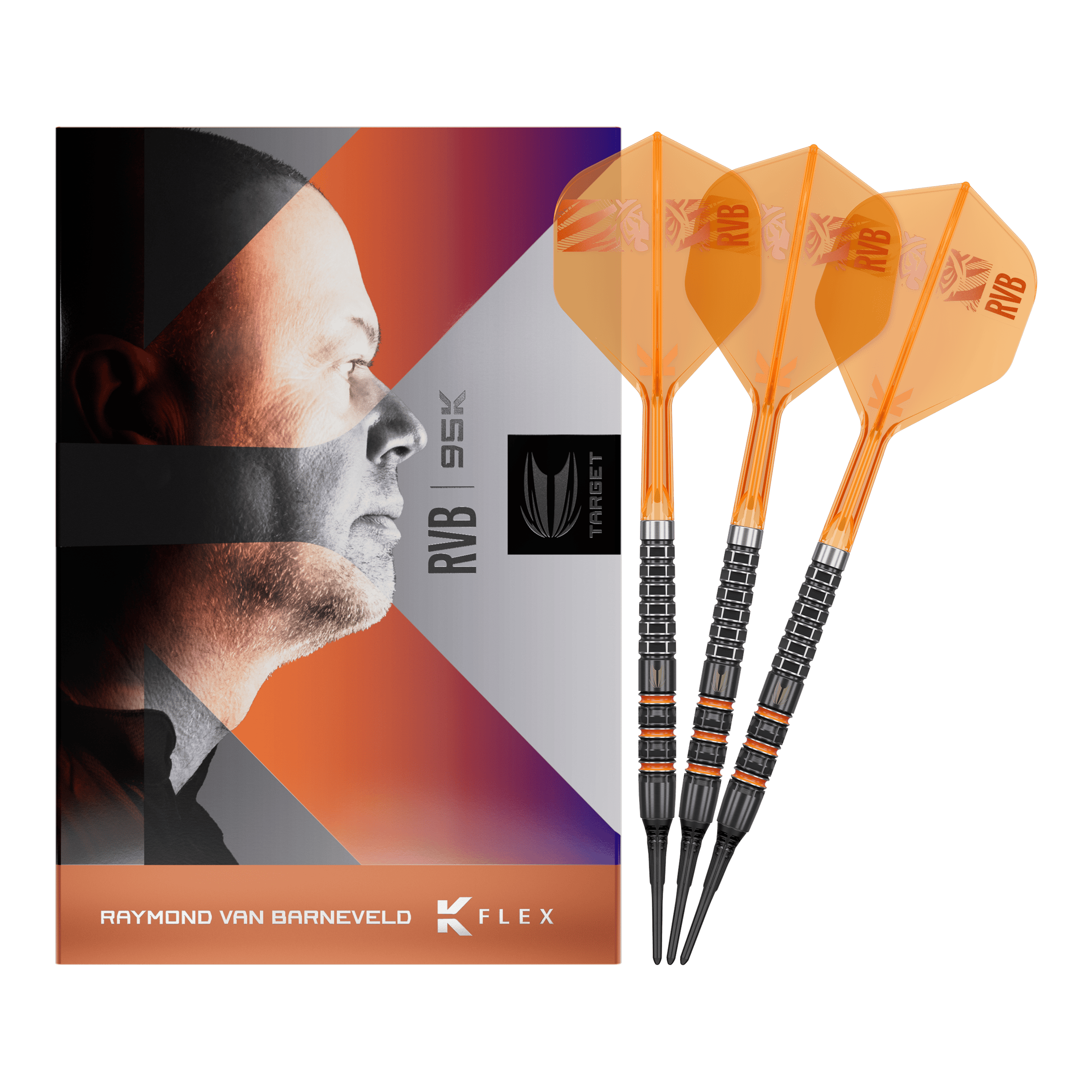 Terč Raymond Van Barneveld 95K měkké šipky - 20g