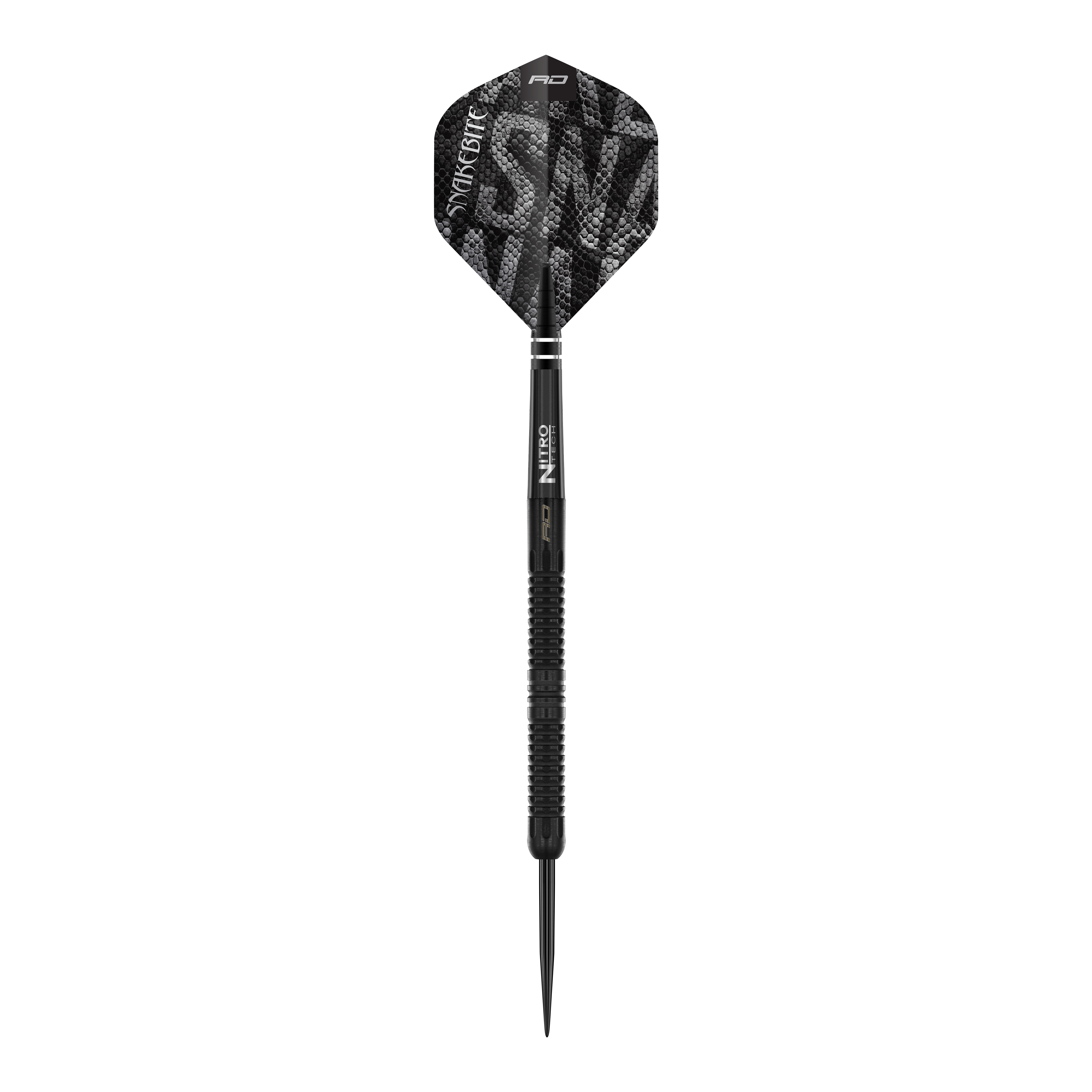 Red Dragon Peter Wright Uštknutí hadem Černá mamba Ocelové šipky Red Dragon Peter Wright Snakebite Black Mamba Steeldarts, auf dem Bild einzeln dargestellt. Diese Steeldarts sind für präzises Spiel geeignet.
