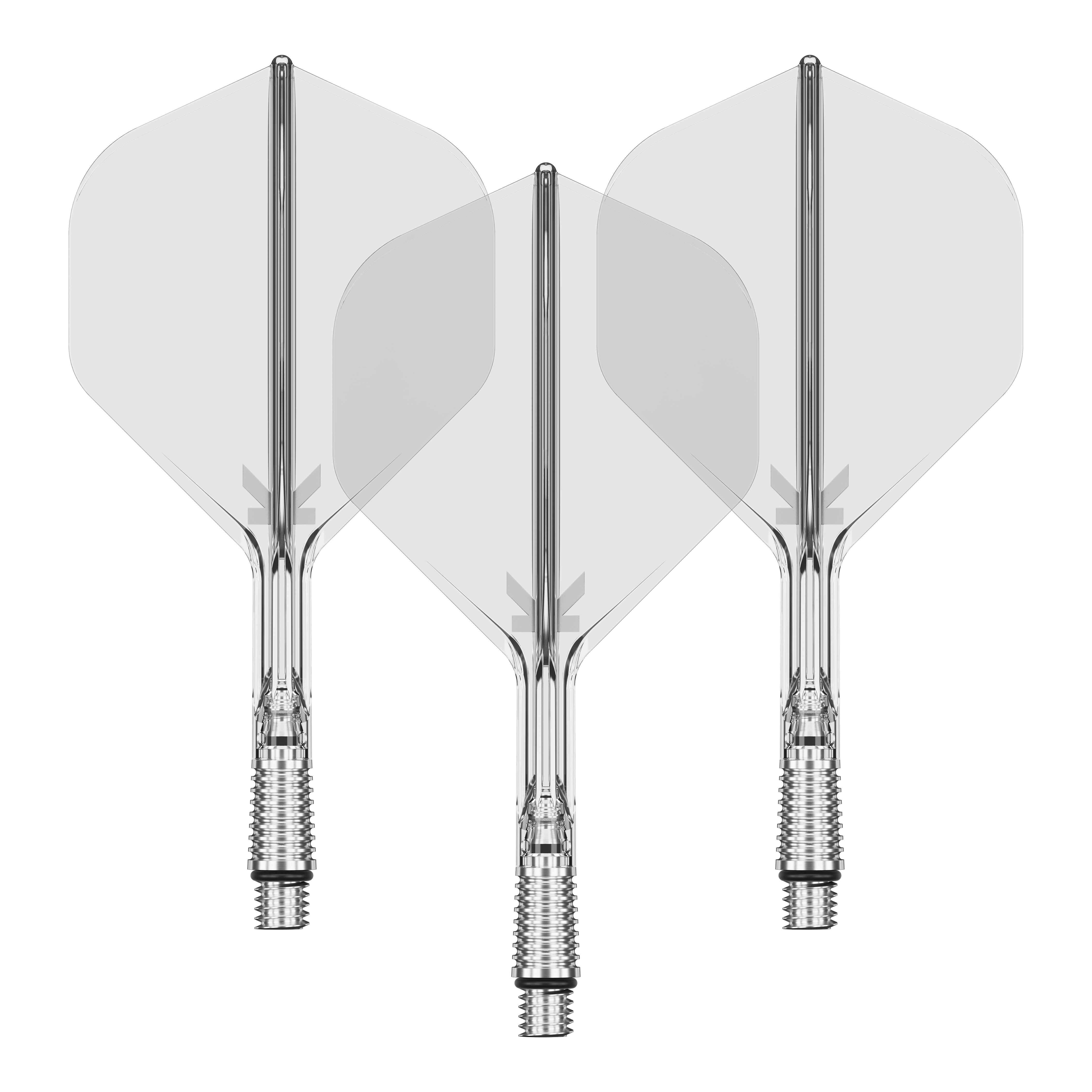 Standardní letky Target K-Shift No2 – Vymazat Abgebildet ist ein Set von Target KShift No2 Standard Flights in transparenter Ausführung mit 26mm. Das Zubehör eignet sich für den Dartsport.