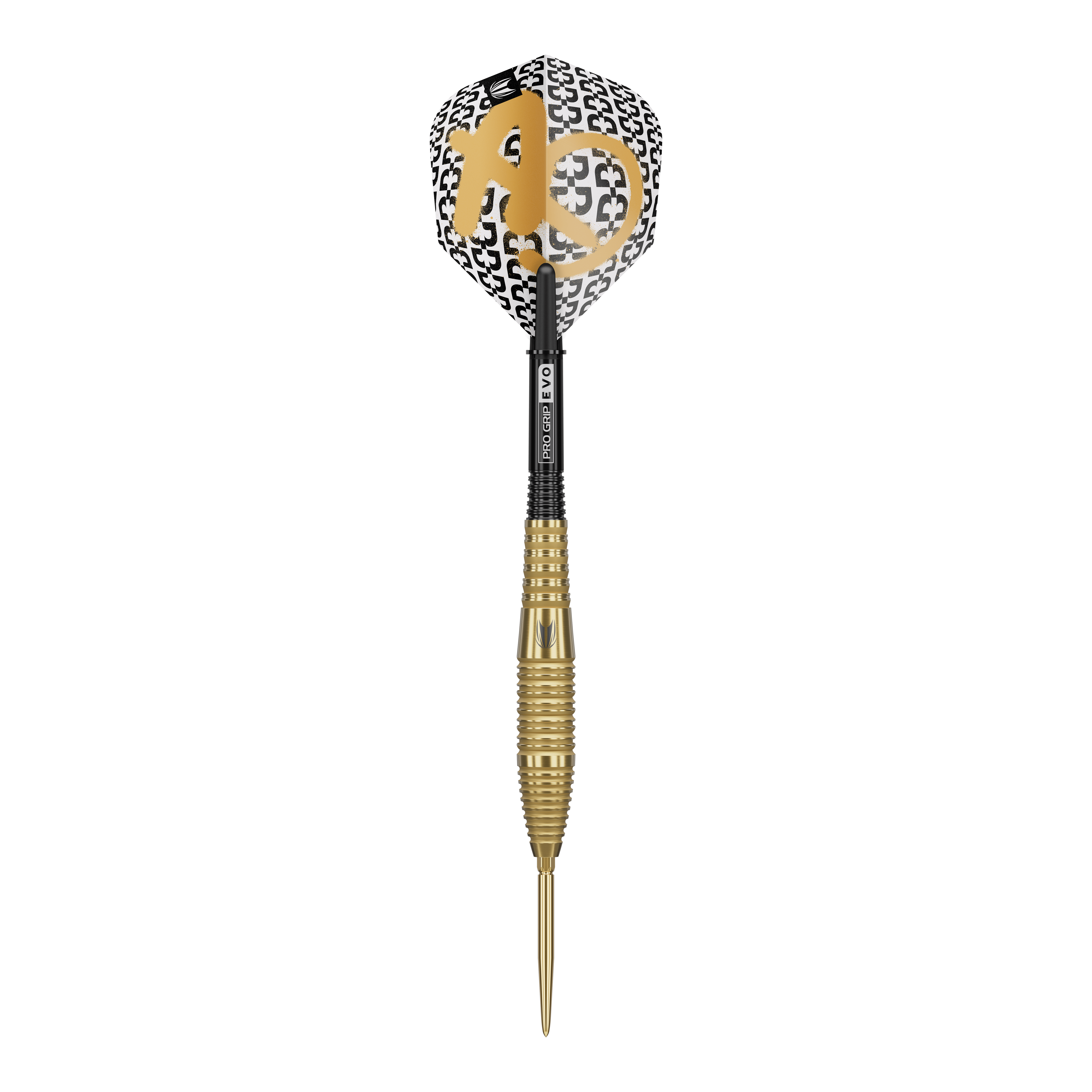 Gezeigt werden die Target Bolide Envy 05 Swiss Point Steeldarts. Die Darts sind detailliert abgebildet und heben das moderne Design hervor.