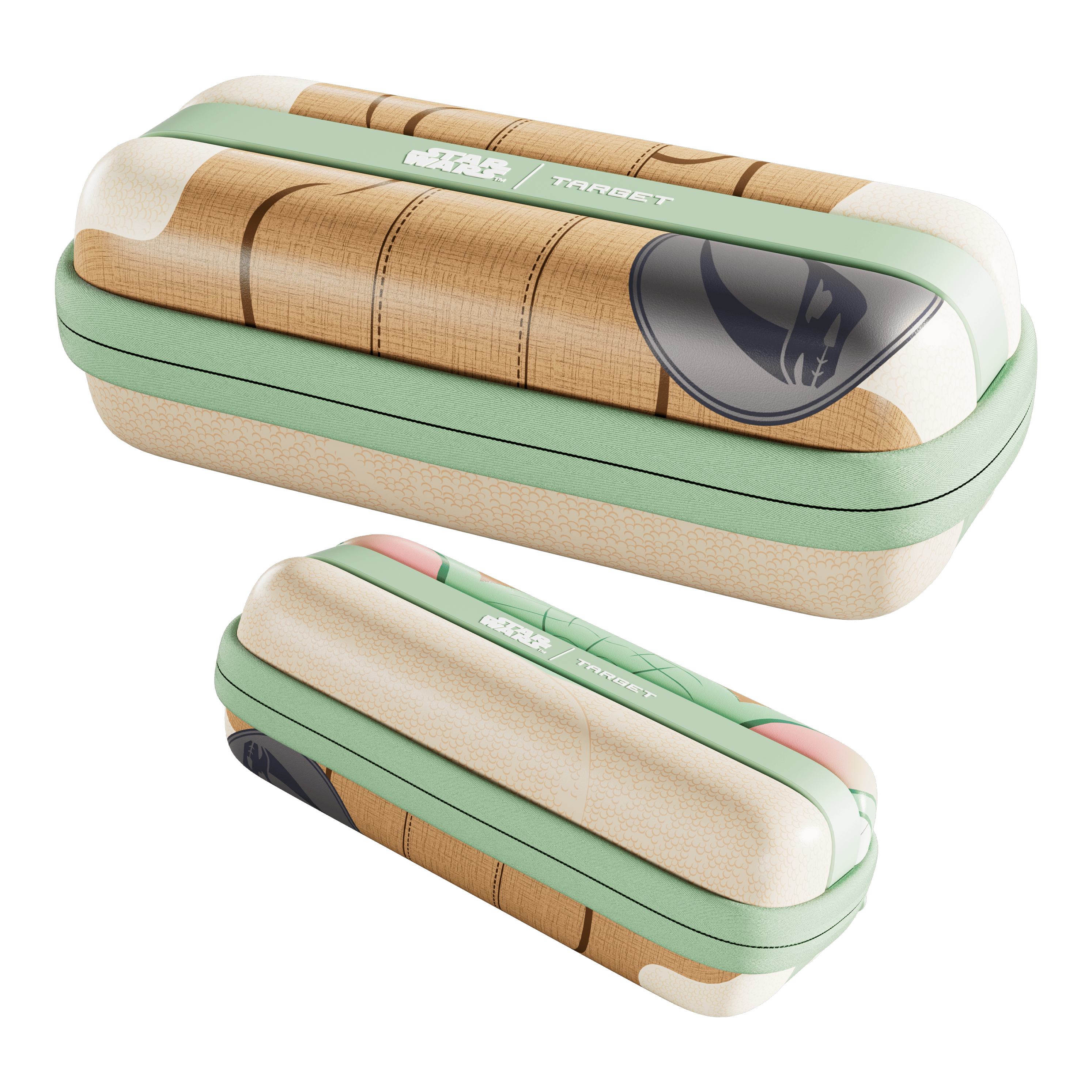 Auf dem Bild ist das Target Star Wars Boa Dartcase - Grogu abgebildet. Es handelt sich um ein Dartcase mit Grogu aus der Star Wars Serie.