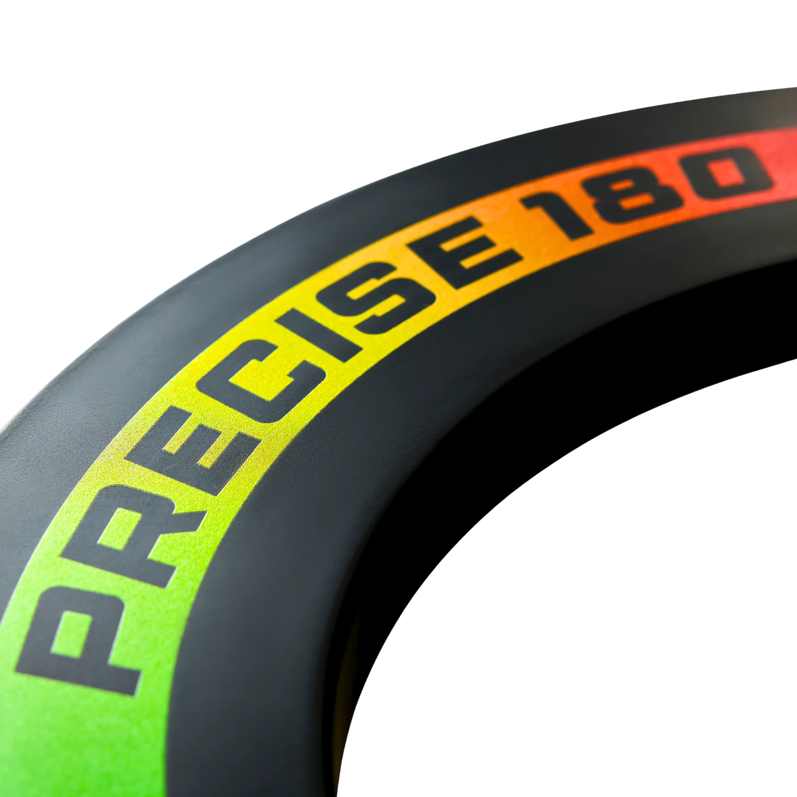 Das Bild zeigt das Precise 180 Spectrum Dartboard Surround. Es ist ein Schutzring für eine Dartscheibe.