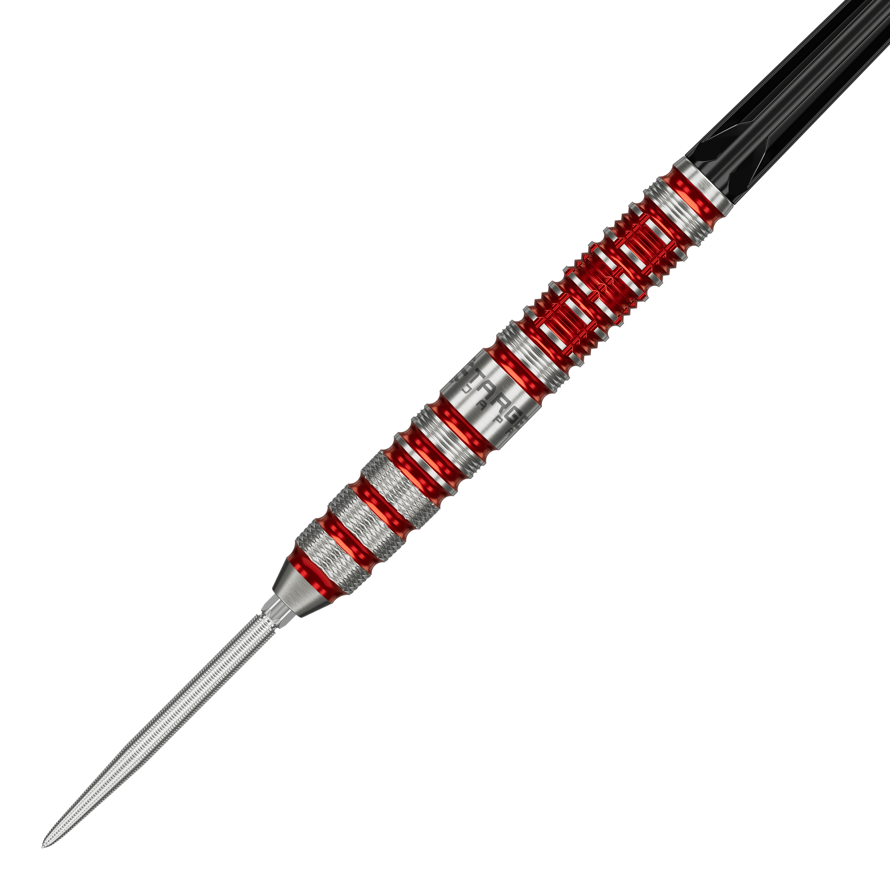 Ocelové šipky Target Japan Black Marque Spinel Swiss Point - 23g Zu sehen sind die Target Japan Black Marque Spinel Swiss Point Steeldarts in der 23g Ausführung. Diese Darts zeichnen sich durch ihr elegantes Design und ihre Präzision aus.