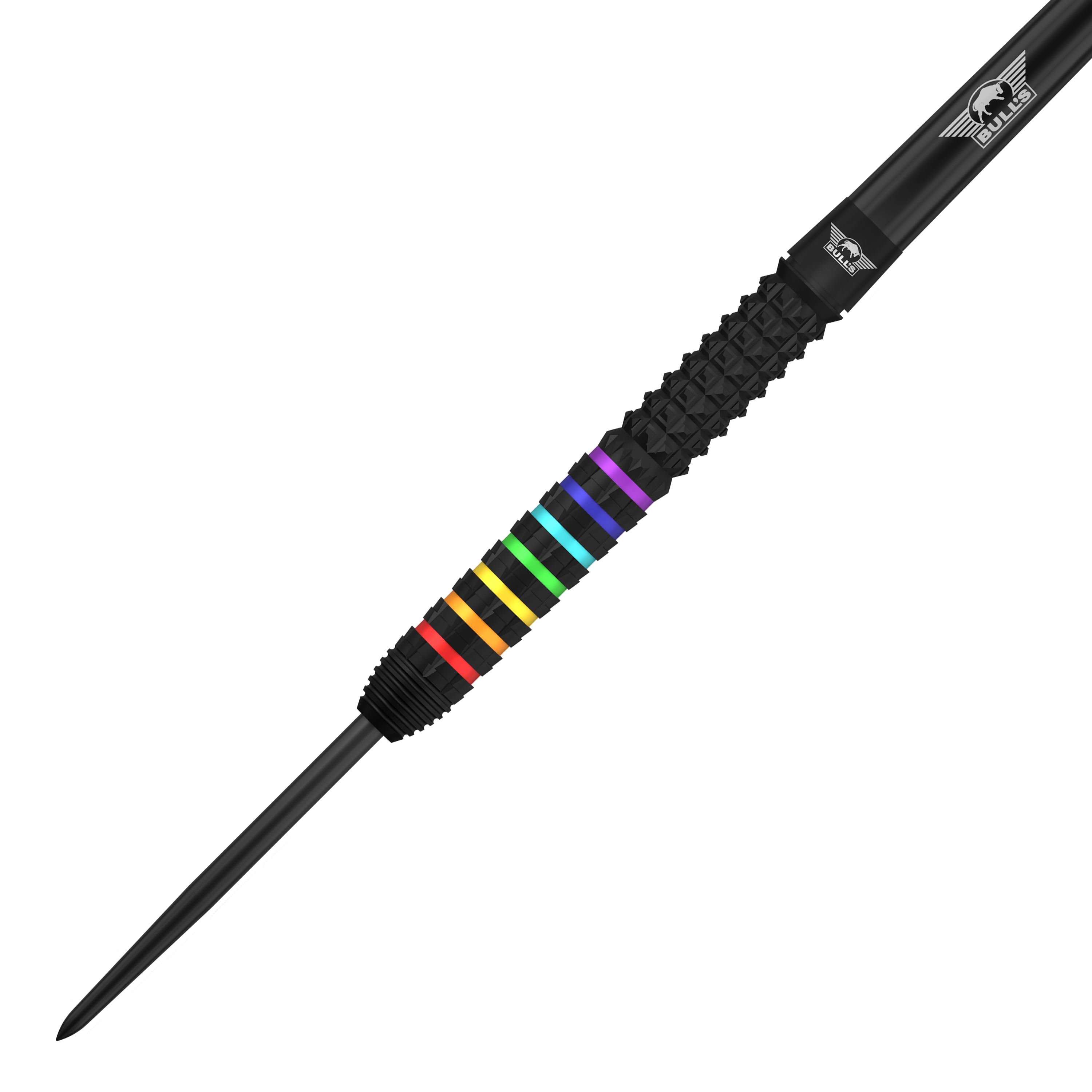 Ocelové šipky Bulls NL Ricky Evans Rapid 95 Abgebildet sind die Bulls NL Ricky Evans Rapid 95 Steeldarts mit 23g. Das Foto hebt das Design und die Form der Darts hervor.