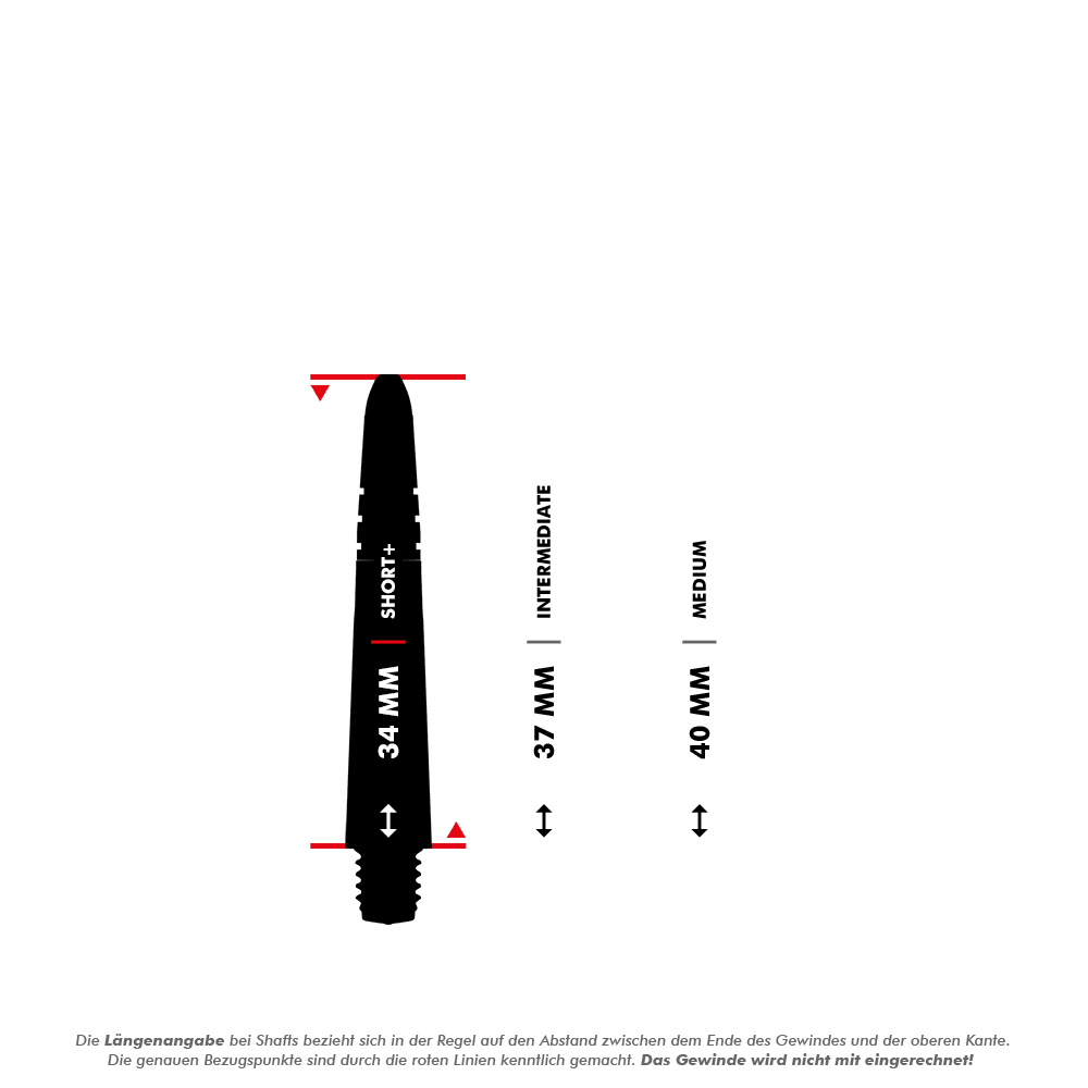 7025_Winmau_Vecta_Shafts_5_34mmuN9hHJdNS07io Das Bild zeigt die Winmau Vecta Shafts - Rot in verschiedenen Längenoptionen. Die Längen werden in Millimetern angegeben und das Gewinde ist nicht mit eingerechnet.