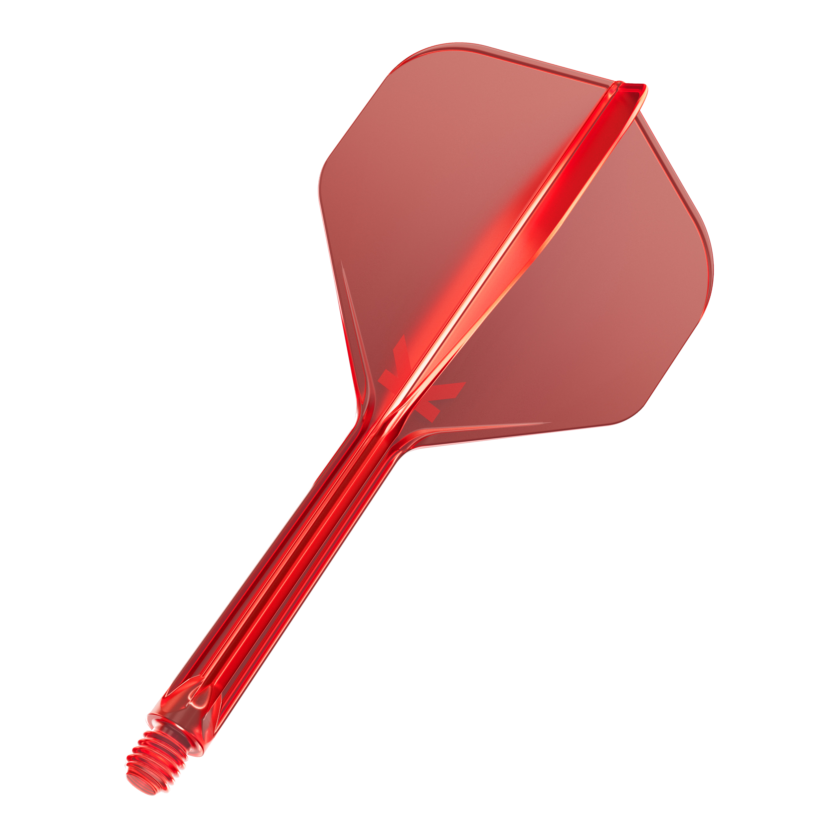 Standardní letový systém Target K-Flex No2 - červený Dies ist ein rotes Dart-Flügel-Set mit einem integrierten Schaft. Es hat ein einfaches, durchsichtiges Design und ist für den Einsatz bei Darts geeignet.