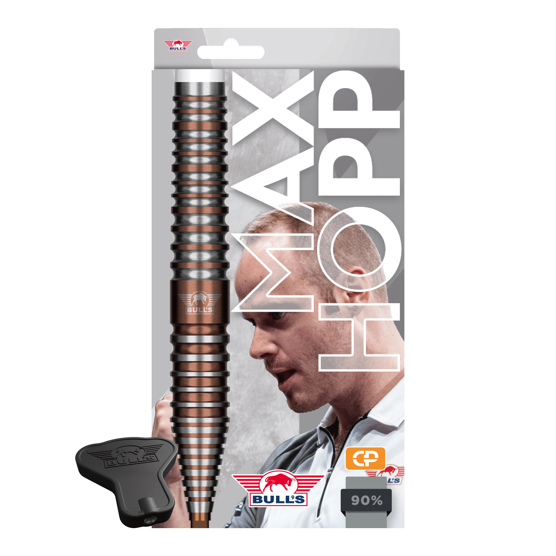 Šipky Bulls NL Max Hopp E5 Convertible Point Steel Darts Šipky Bulls NL Max Hopp E5 Convertible Point Steel Darts
