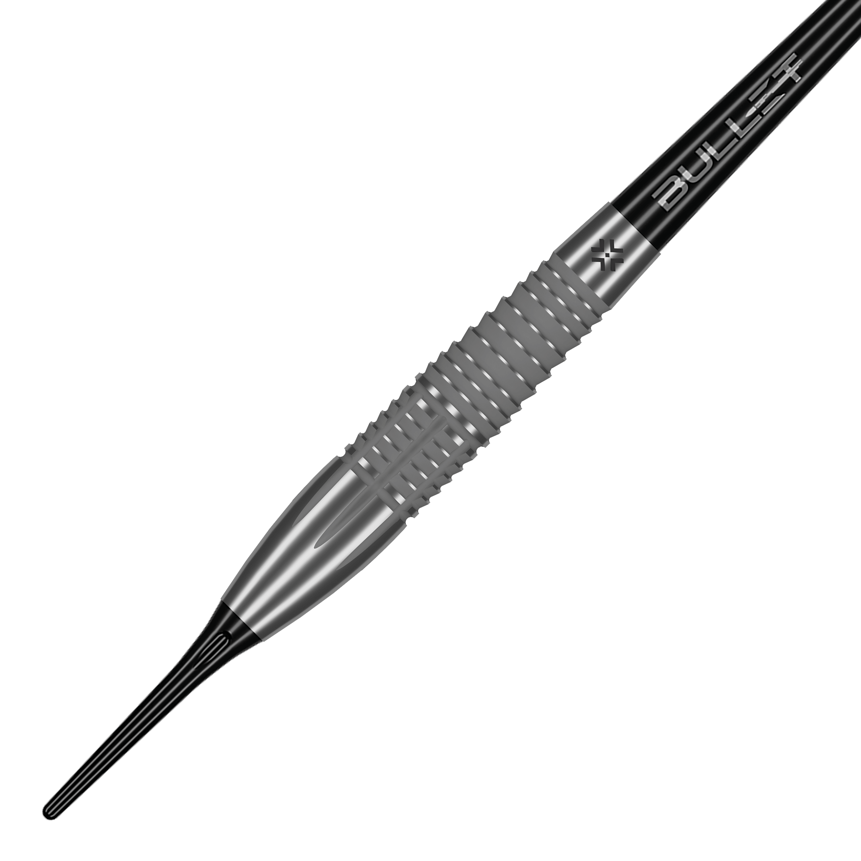 Měkké šipky Bullet Monolith - 20g Das Foto zeigt die Bullet Monolith 20g Soft Darts aus einer anderen Perspektive. Sie sind perfekt für Softdart-Anwendungen geeignet.