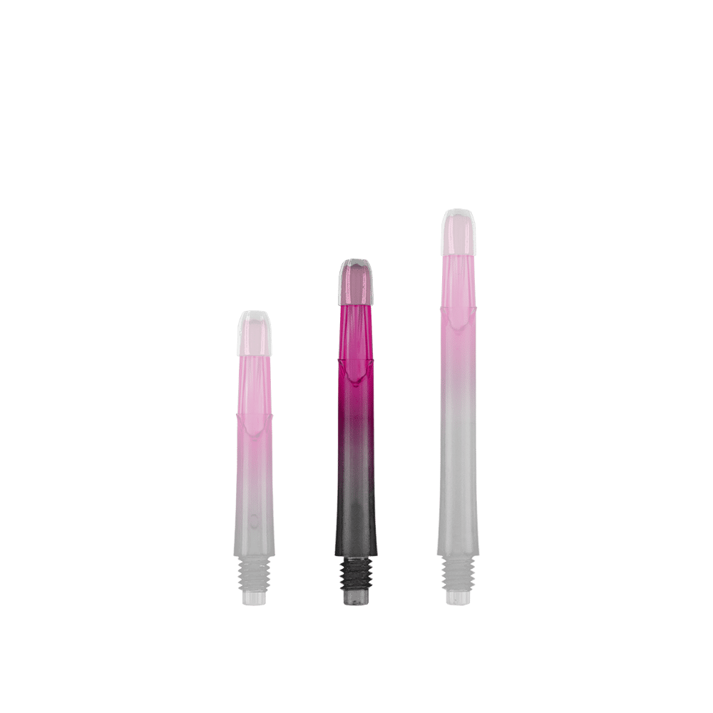 L-L-Style-Shaft Locked Straight Natural9 Dvoubarevné hřídele – růžové