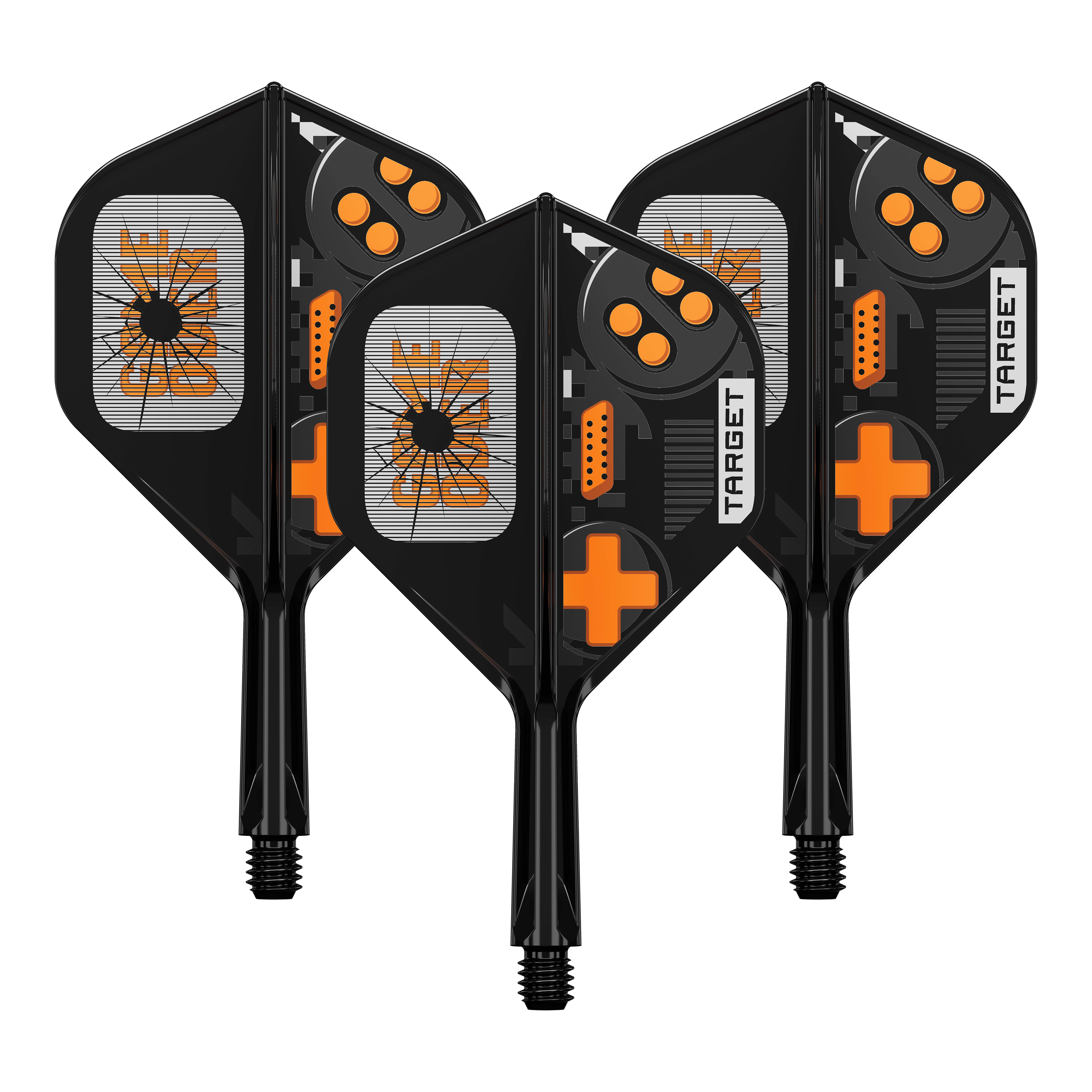 Standardní letky Target K-Flex Game Over No2 Target K-Flex GameOver No2 Standard Flights, 19 mm im Set. Die Abbildung zeigt die Flights in einer Verpackungseinheit.