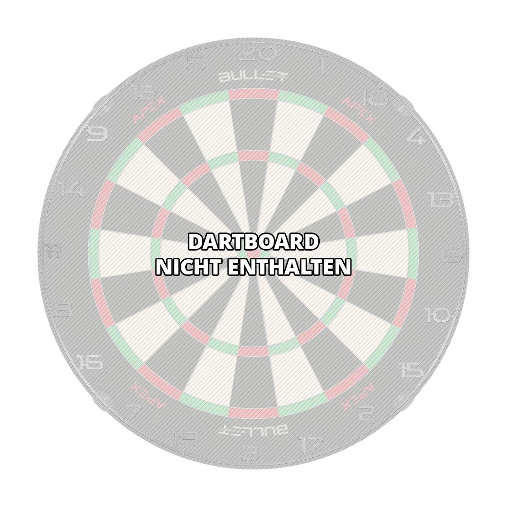 Kroužek s číslem na terč Bullet Das Bild zeigt einen Dartboard Zahlenring in Silber. Es handelt sich um das Produkt 'BT1000150 Bullet Dartboard Zahlenring Silber 3'.