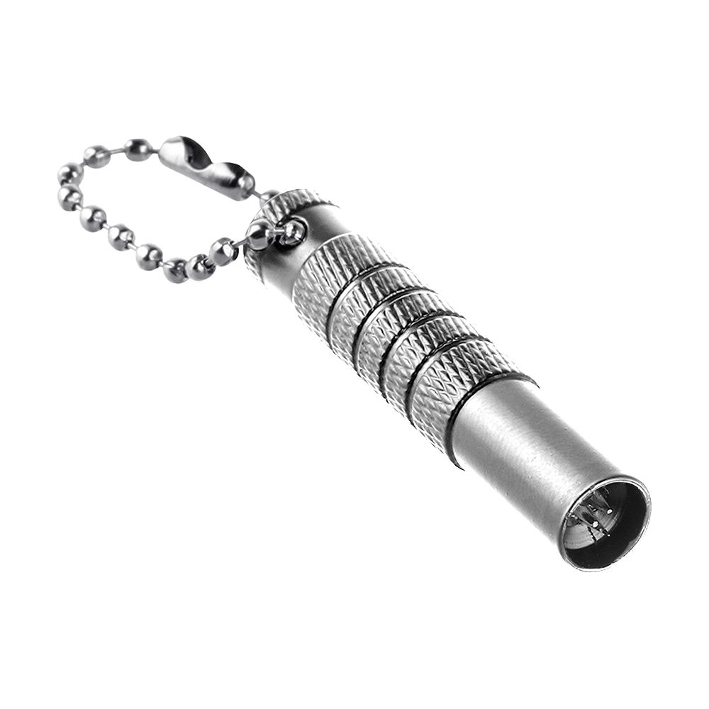 Odstraňovač zbytků střelných hlaví Das Bild zeigt einen Bullet Shaftrest Entferner in Silber. Das Produkt wird zur Entfernung von Shaftrests an Dartpfeilen verwendet.