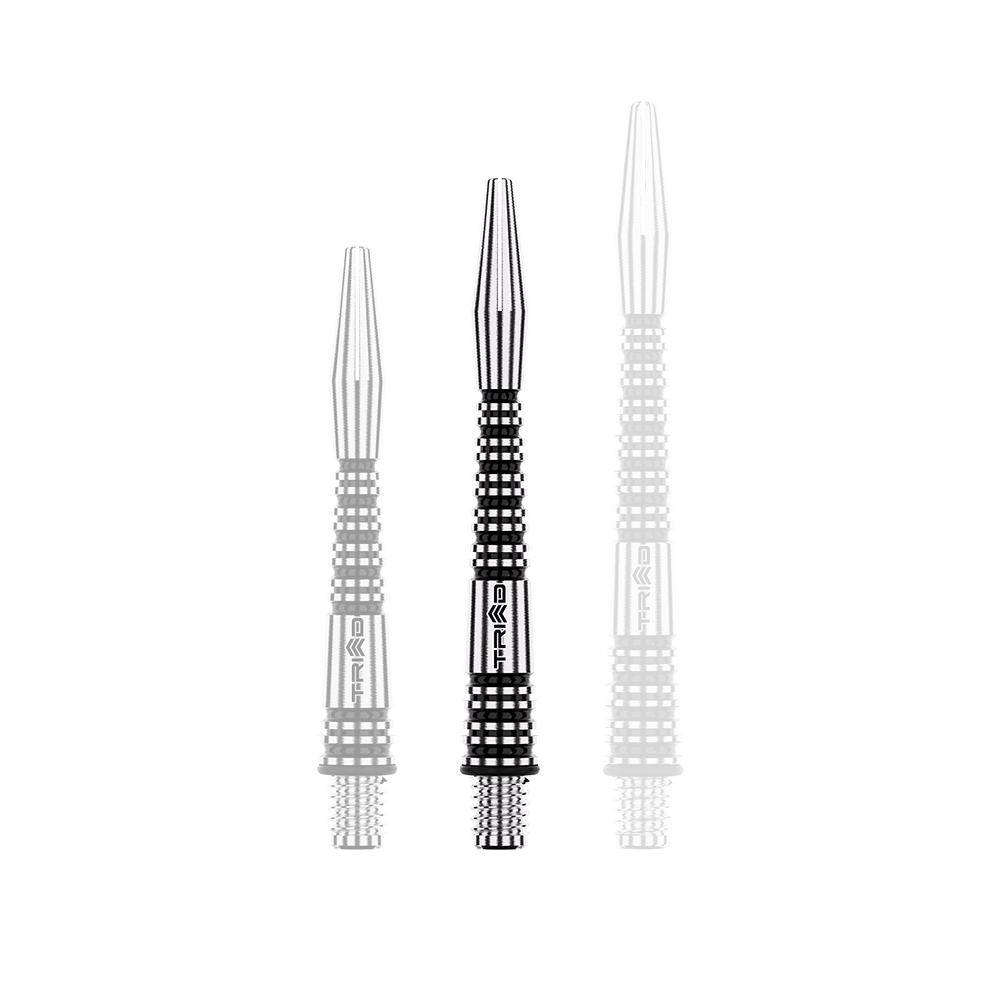 Winmau Triad RX Aluminium Shafts - Schwarz