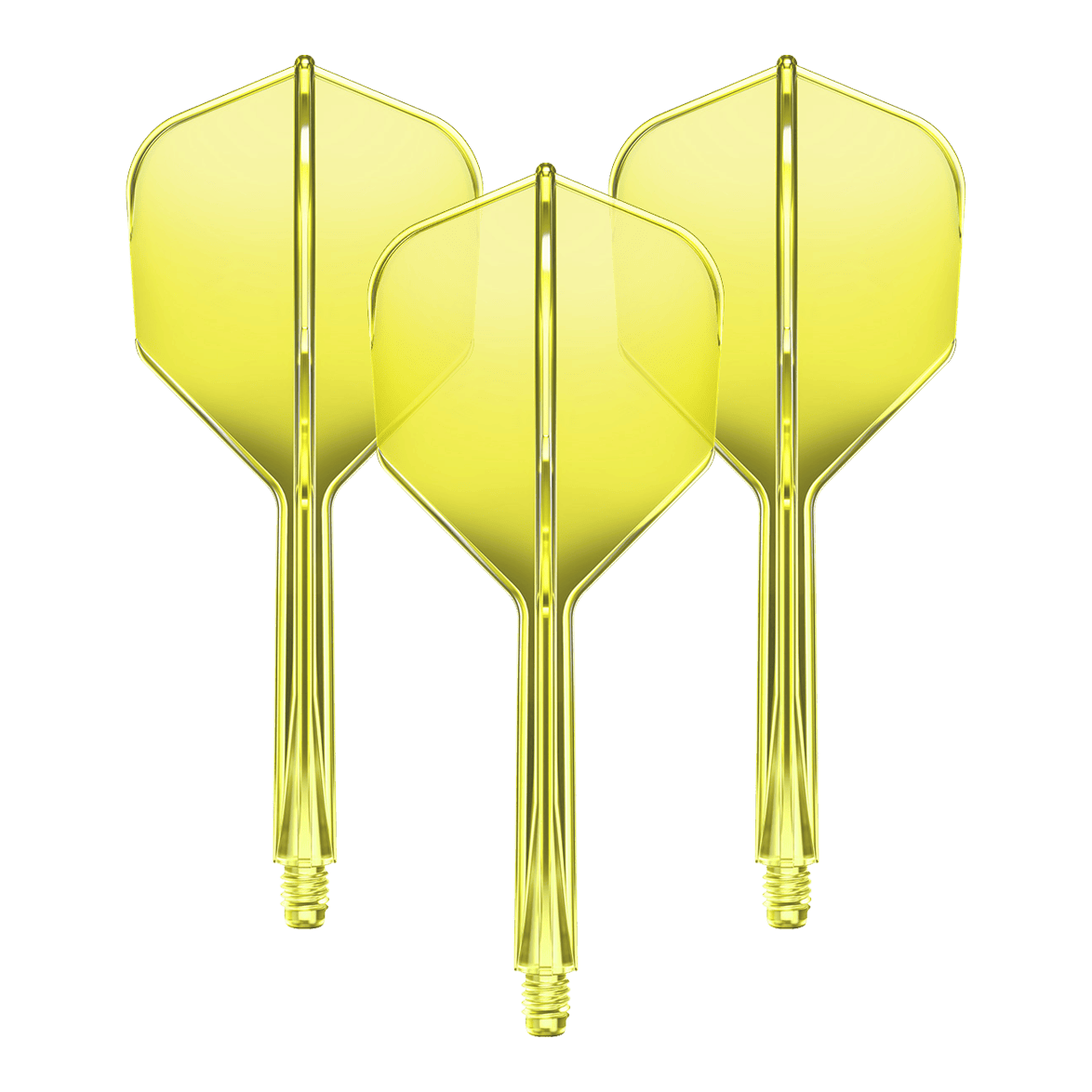 Systém letové hřídele GOAT A1R No6 - neonově žlutá Ein Set des GOAT A1R No6 Flight-Shaft-Systems in Neon-Gelb mit 33mm Länge ist abgebildet. Dieses Produkt dient zur Ausstattung von Dartpfeilen.
