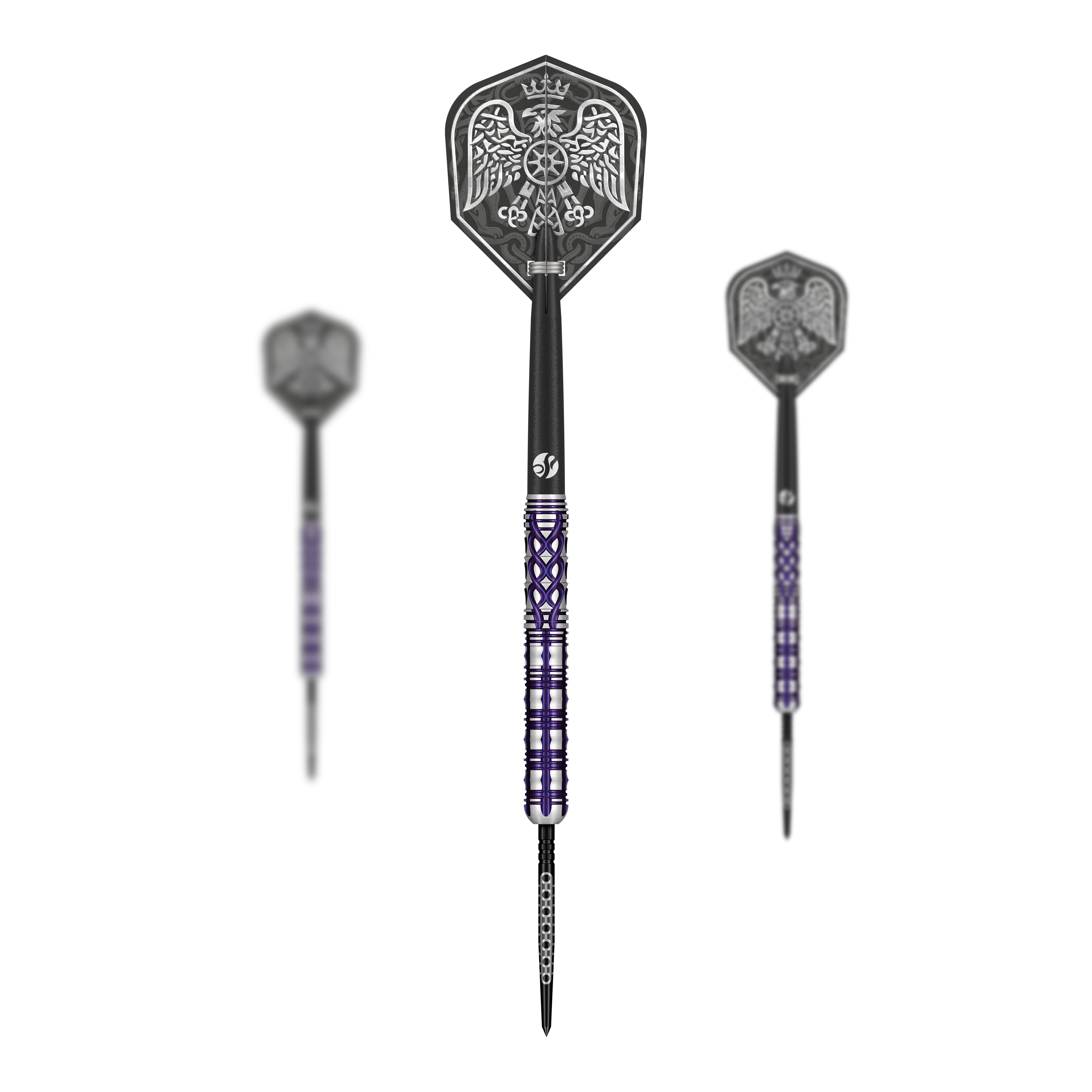 Šipky Shot Goths Visara Turbo Point ocelové - 23g Auf dem Bild sind die Shot Goths Visara Turbo Point Steeldarts - 23g als Set zu sehen. Sie eignen sich ideal für ambitionierte Steeldartspieler.