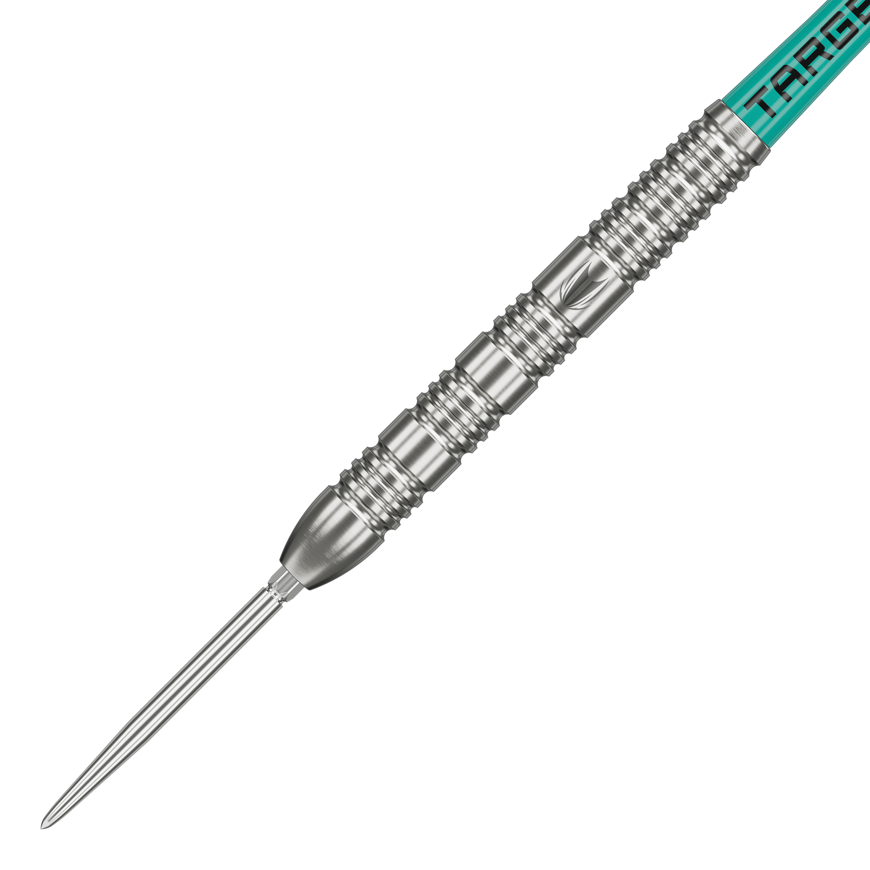 Ocelové šipky Target Hydro 02 Swiss Point Abgebildet sind Target Hydro 02 Swiss Point Steeldarts. Das Produkt ist aus einer anderen Perspektive dargestellt.