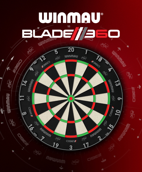 Dieses Bild hat den Dateinamen 2025-11_5M_Winmau_Blade360_C. Es handelt sich um ein Produktbild aus dem Bereich Darts.