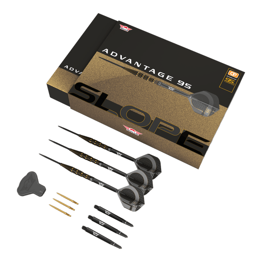 Šipky Bulls NL Advantage 95 Slope Convertible Point Steel Darts