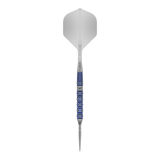 Diese Abbildung präsentiert die Winmau Lunaris Parallel Switch Point Steeldarts. Die Darstellung hebt das Produktdesign hervor.